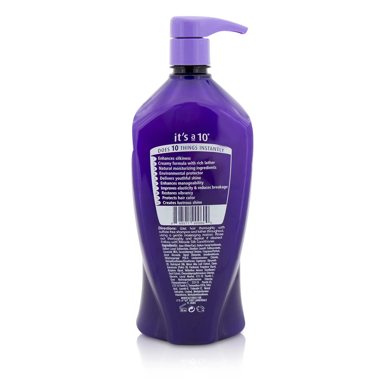 It's A 10 Silk Express Miracle Silk Shampoo  1000ml/33.8oz