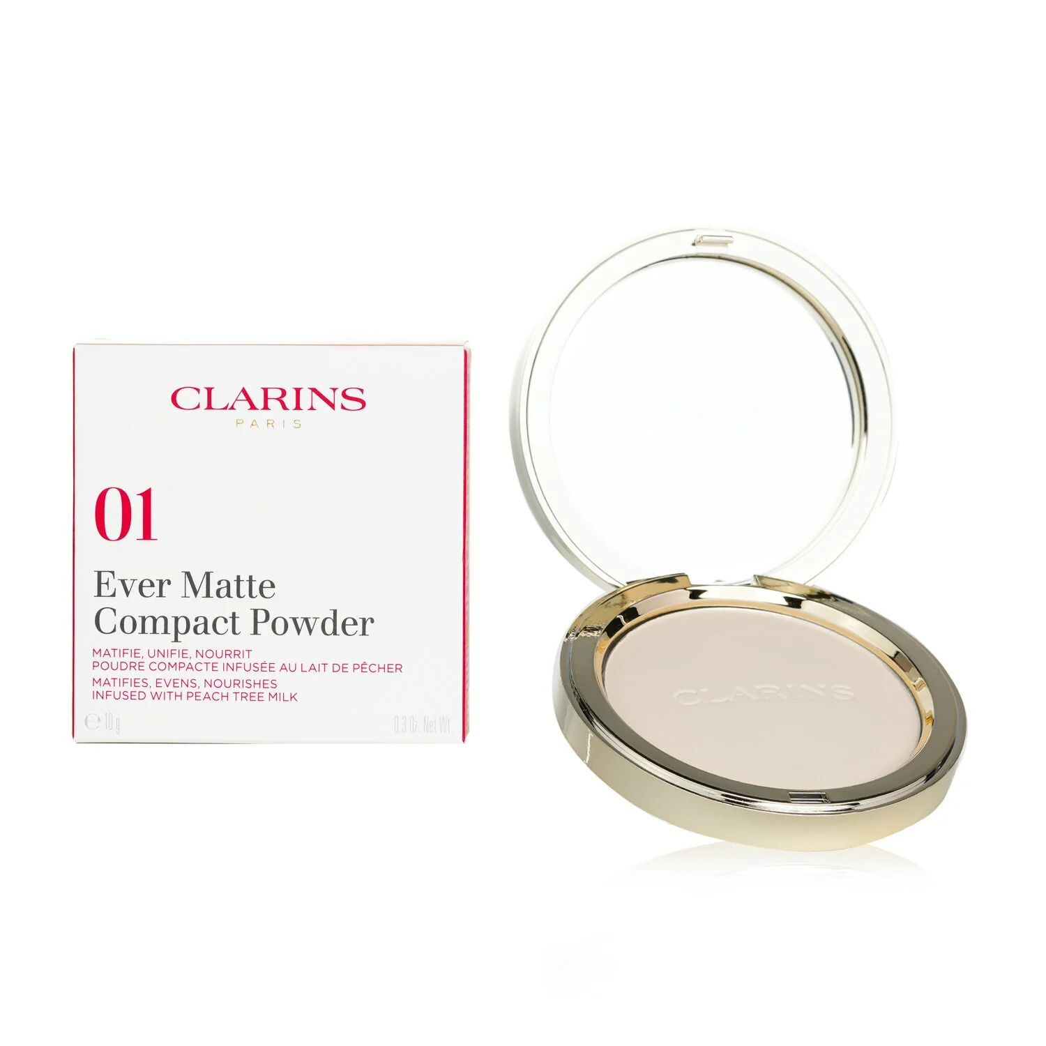 Clarins Ever Matte Compact Powder - # 05 Medium Deep  10g/0.3oz