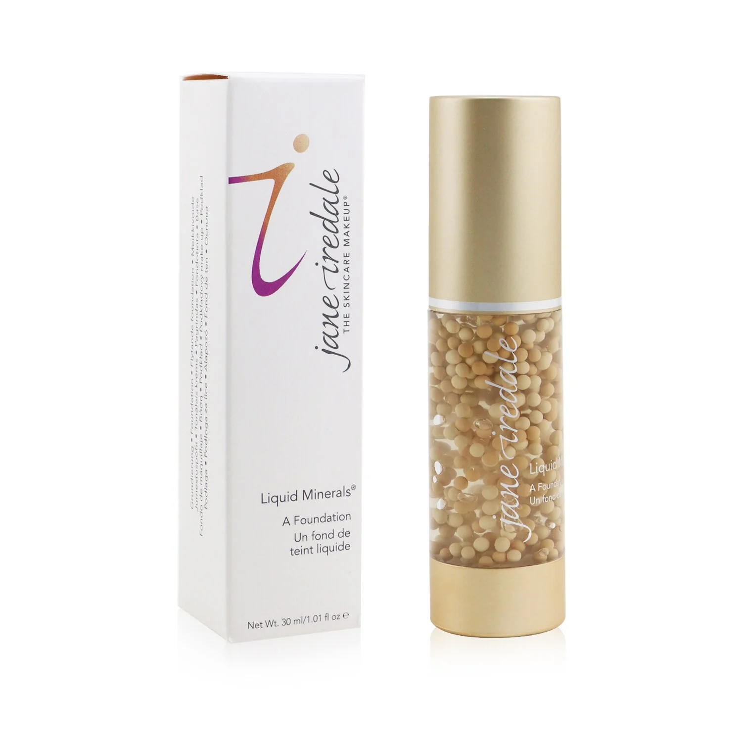 Jane Iredale Liquid Mineral A Foundation - Warm Silk  30ml/1.01oz