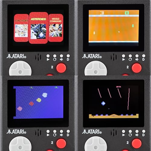 Mini Retro Games Console, 240 in-Built Games, 8-Bit Retro Gaming Handheld Console, 2.5” Full Colour LCD Screen Pocket Console, Immersive Sound Games Console - ThumbsUp!