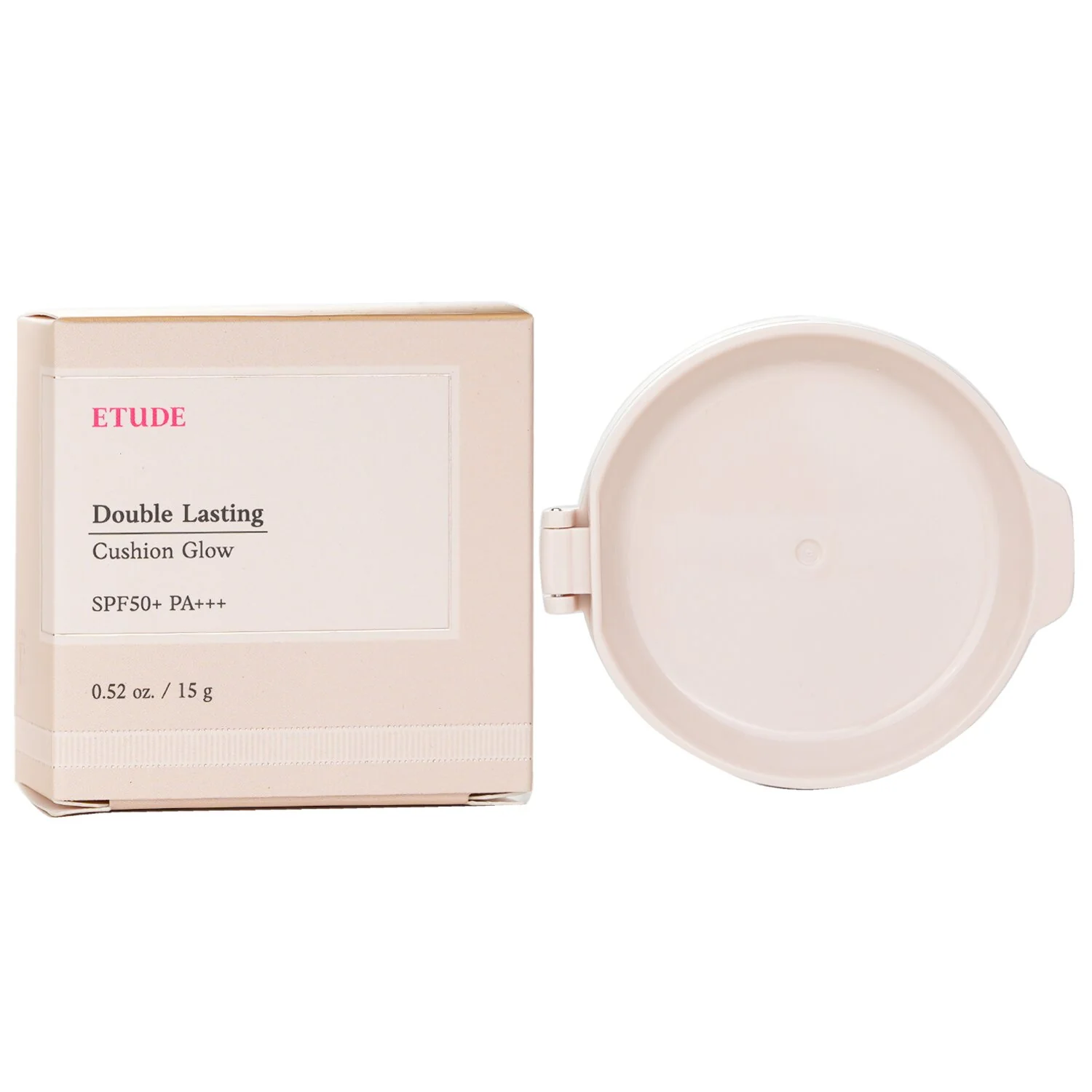 Etude House Double Lasting Cushion Glow Refill SPF 50 - #17N1 Neutral Vanilla  15g/0.52oz