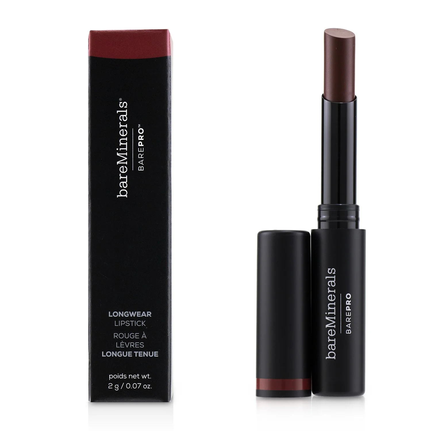 BareMinerals BarePro Longwear Lipstick - # Blackberry  2g/0.07oz