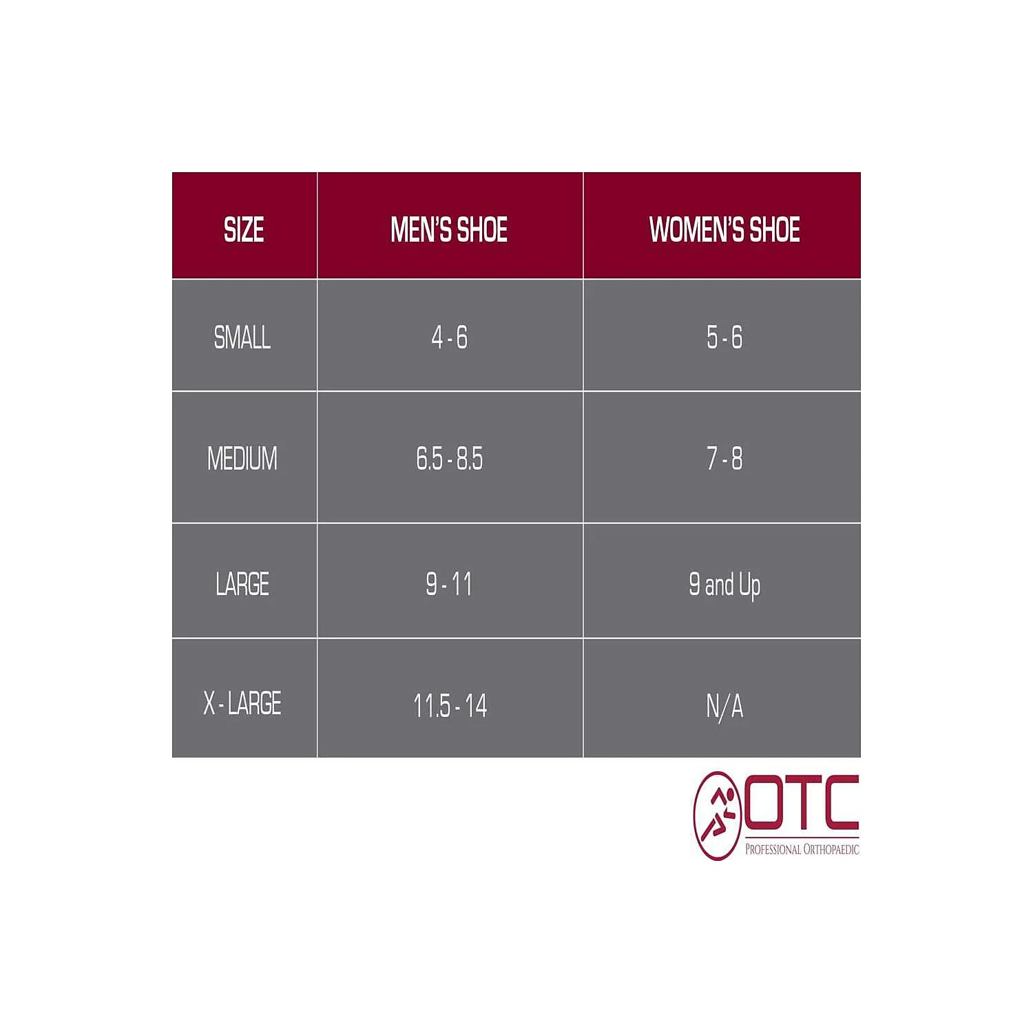 OTC Men's Soft Top Post-Op Shoe XL (2096/M-XL)