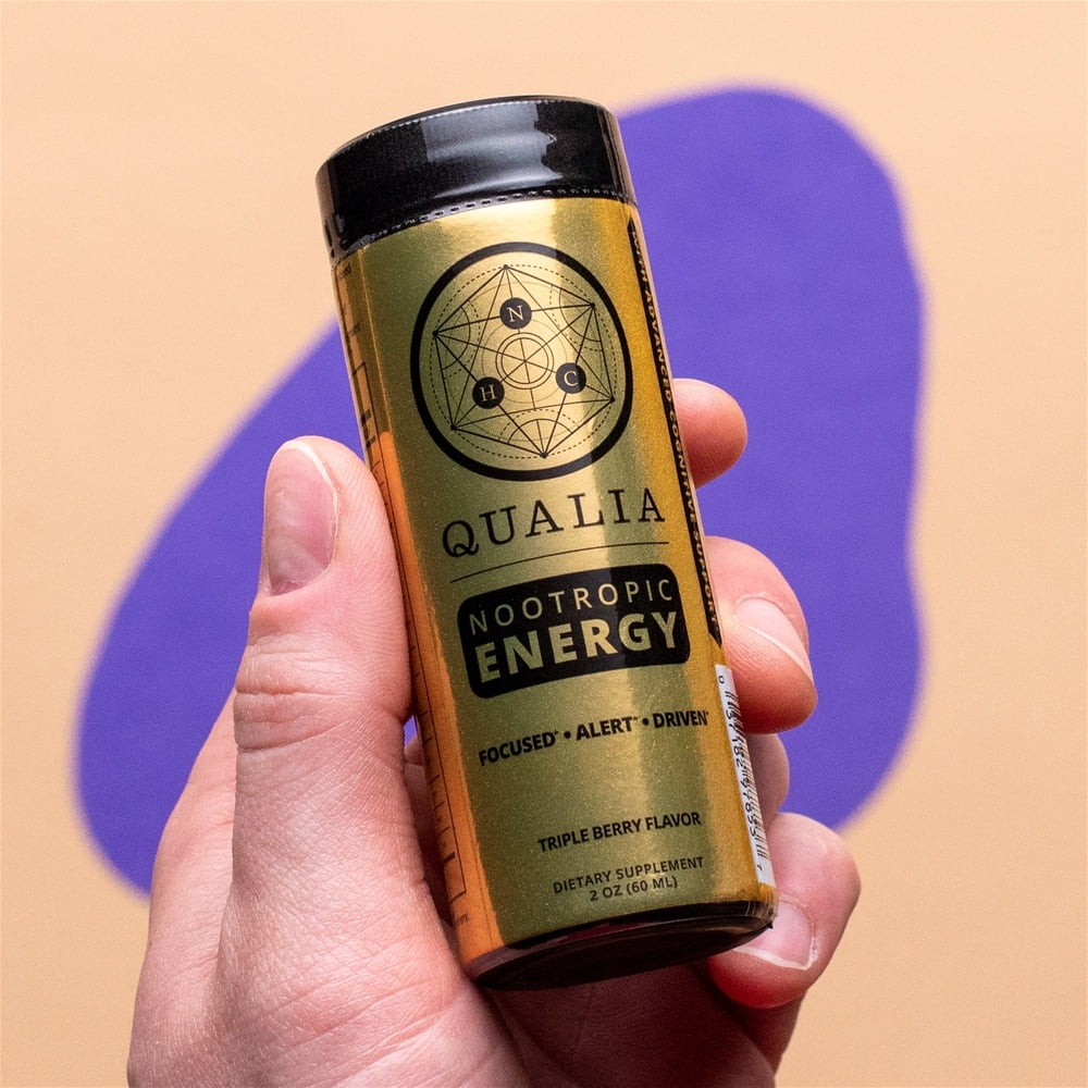 Neurohacker Collective - Qualia Nootropic Energy Shot - 6 Bottle(s)