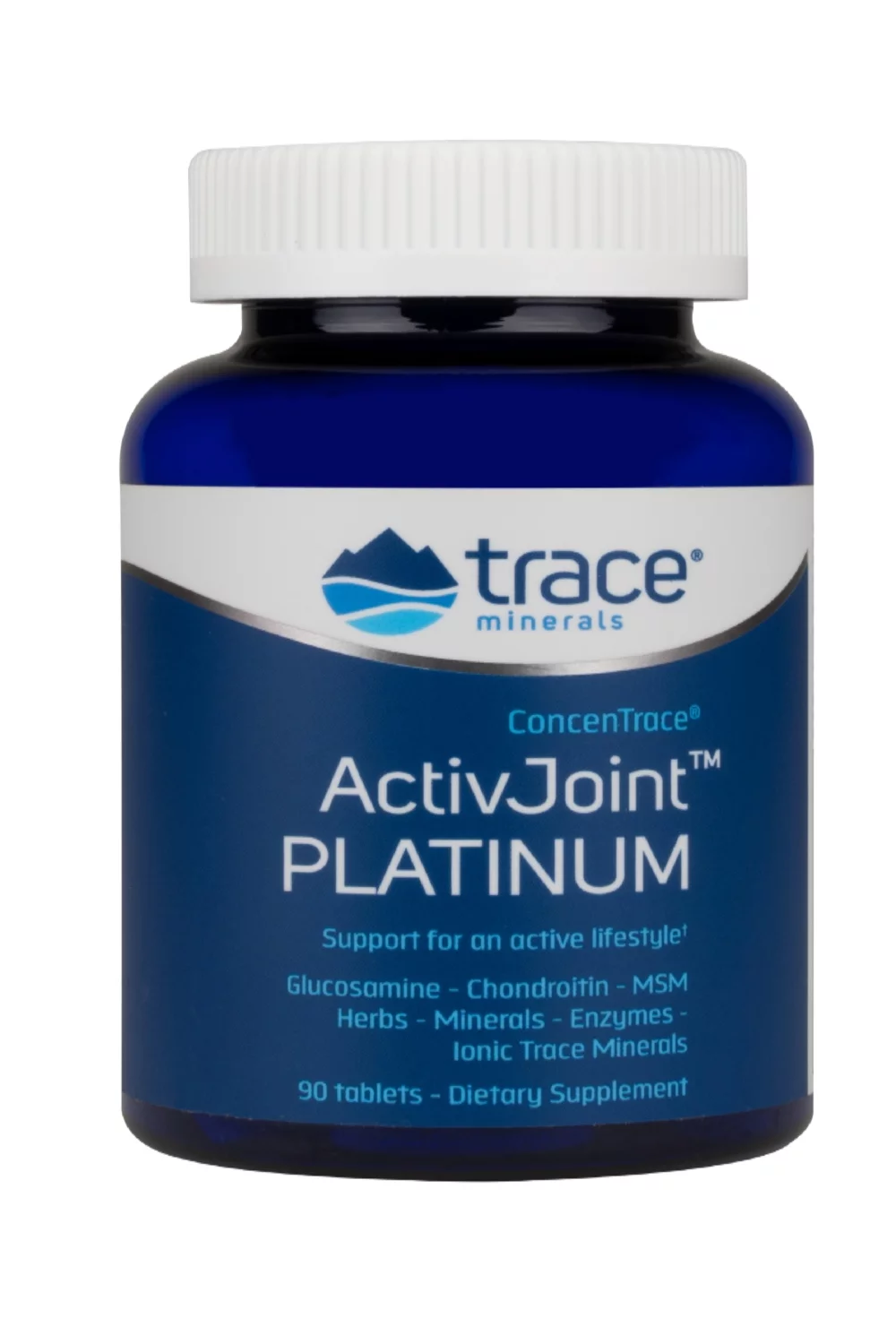 Trace Minerals | Activ Joint Platinum | Dietary Supplement for Bone, Active Joints | 90 Tablets