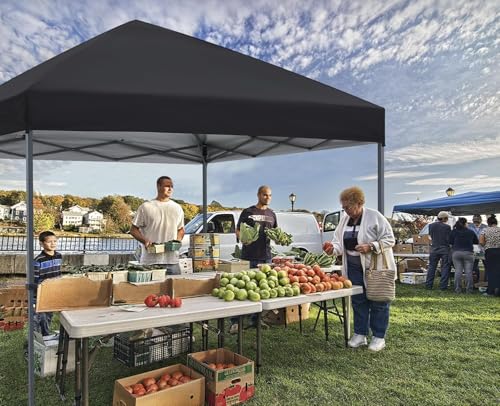 ABCCANOPY Pop Up Canopy - Outdoor Patio Portable Canopy Tent Heavy Duty for Backyard and Deck with 4 Sandbags(White, 10x10)