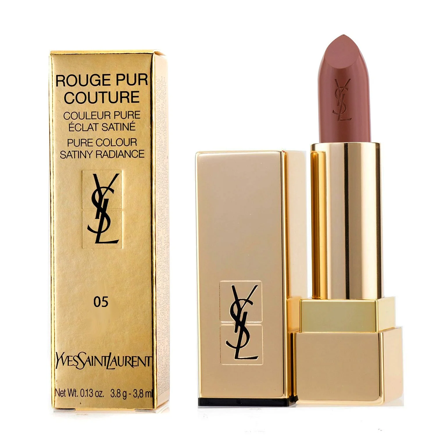 Yves Saint Laurent Rouge Pur Couture - #89 Prune Power (Box Slightly Damaged)  3.8g/0.13oz