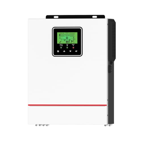 Y&H 2200W Solar Hybrid Inverter DC12V to AC230V,Off-Grid Pure Sine Wave Inverter with 80A MPPT Solar Charger+AC Charger,Max PV 2000W DC55-450V Input,fit for 12V Lead-Acid/Lithium Battery