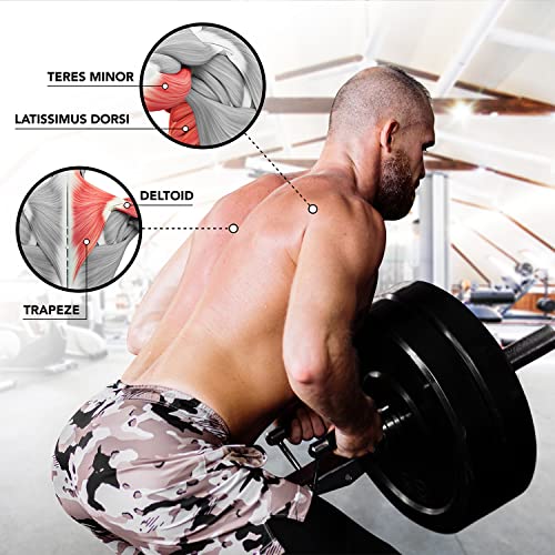 Yes4All T-Bar Row Plate Post Insert Landmine Attachment – Fit 1