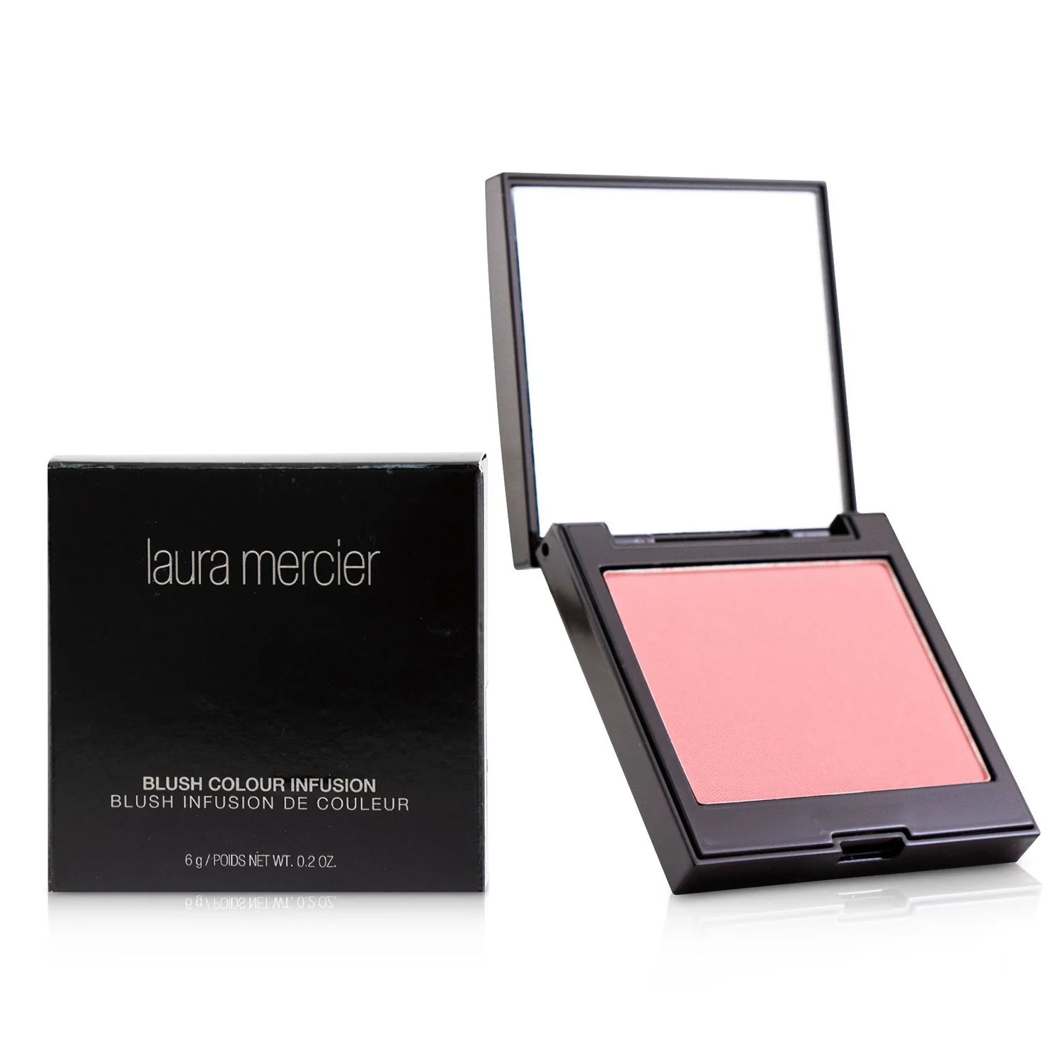 Laura Mercier Blush Colour Infusion - # Strawberry (Matte Bright Pink) (Unboxed)  6g/0.02oz