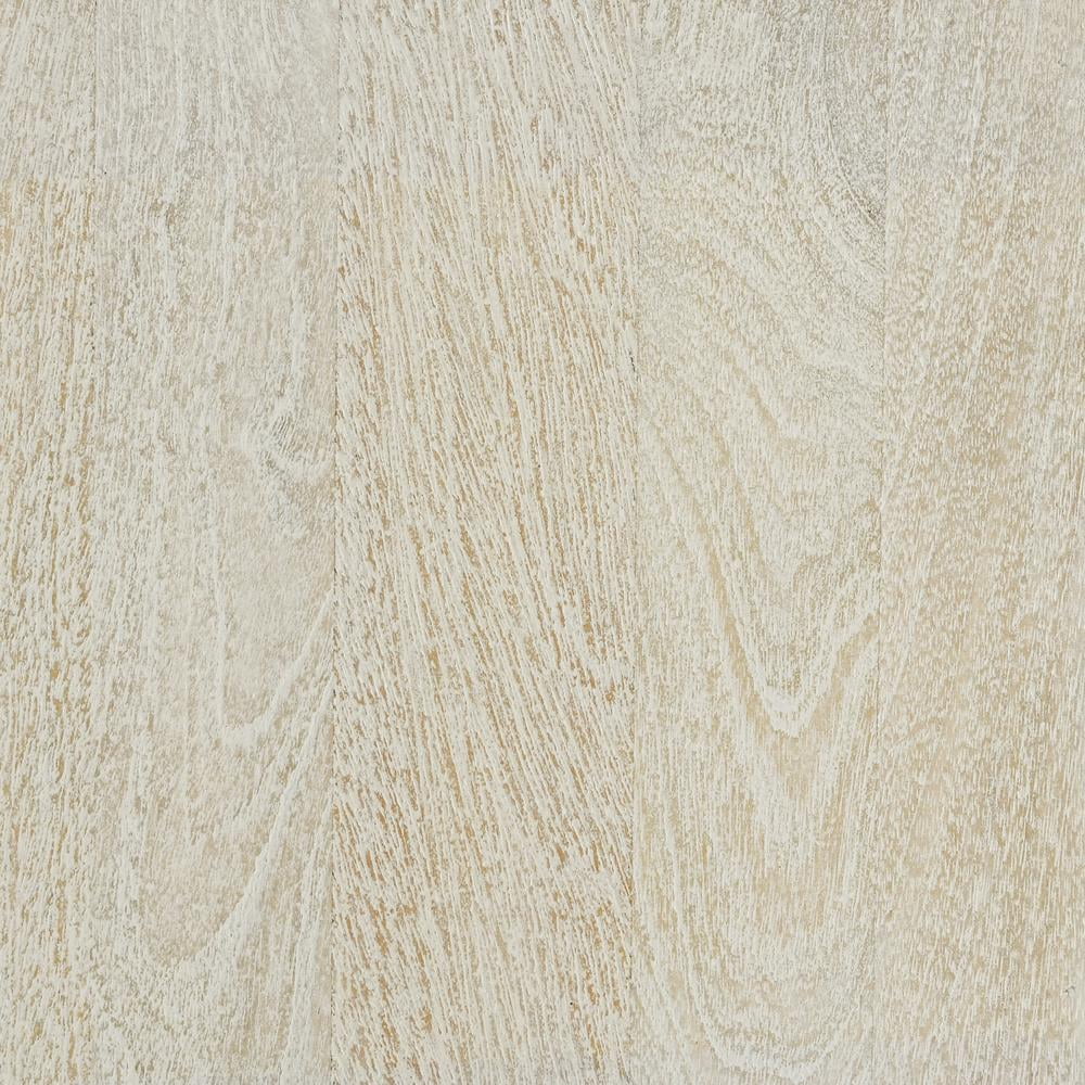 Classic Home Reece Mango Wood Queen Bed in White