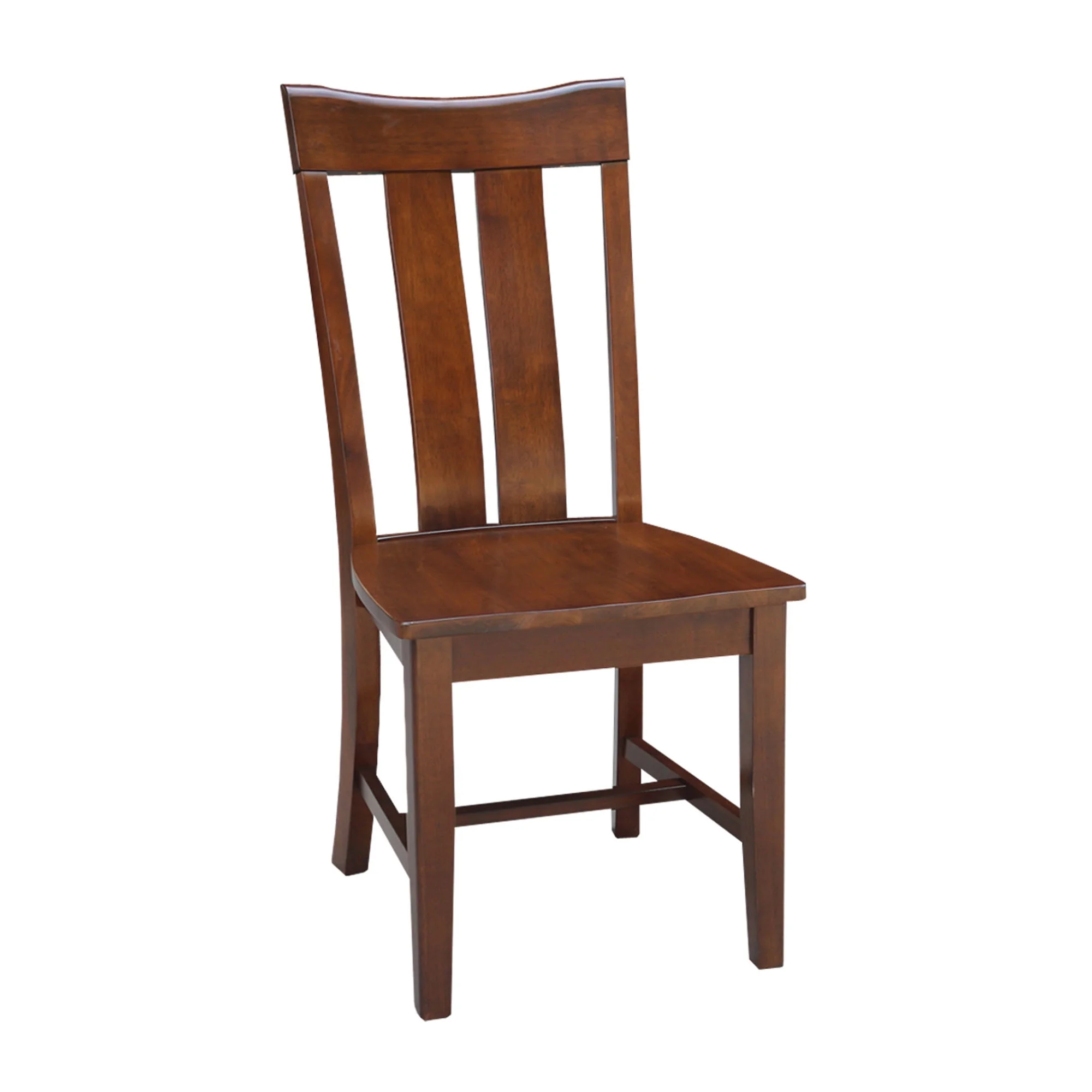 International Concepts Solid Wood 3-Piece Dining Set with 42 in. Dual Drop Leaf Table and 2 Splat Back Dining Chairs in Espresso