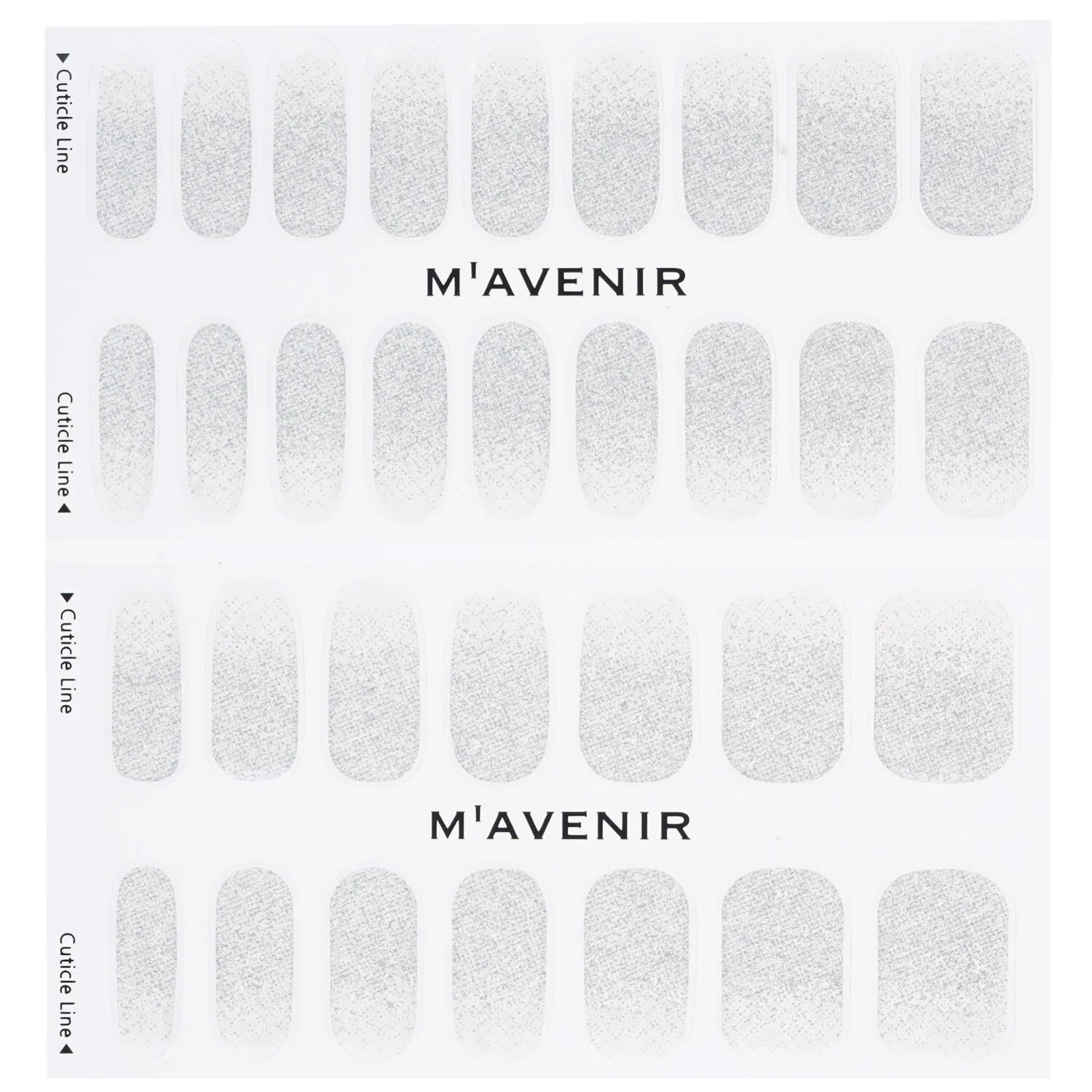 Mavenir Nail Sticker (Blue) - # Classic Navy Nail  32pcs