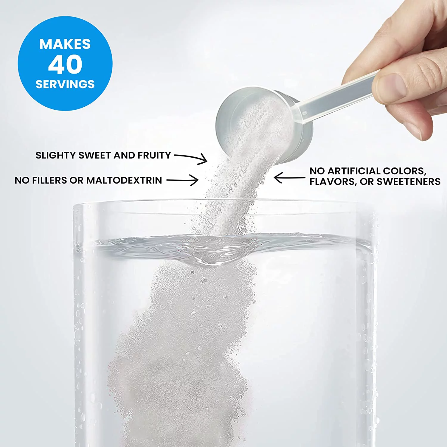 Vitalyte Electrolyte Replacement Powder Drink Mix, 25 Single Serving Stick Packs (Cool Citrus)