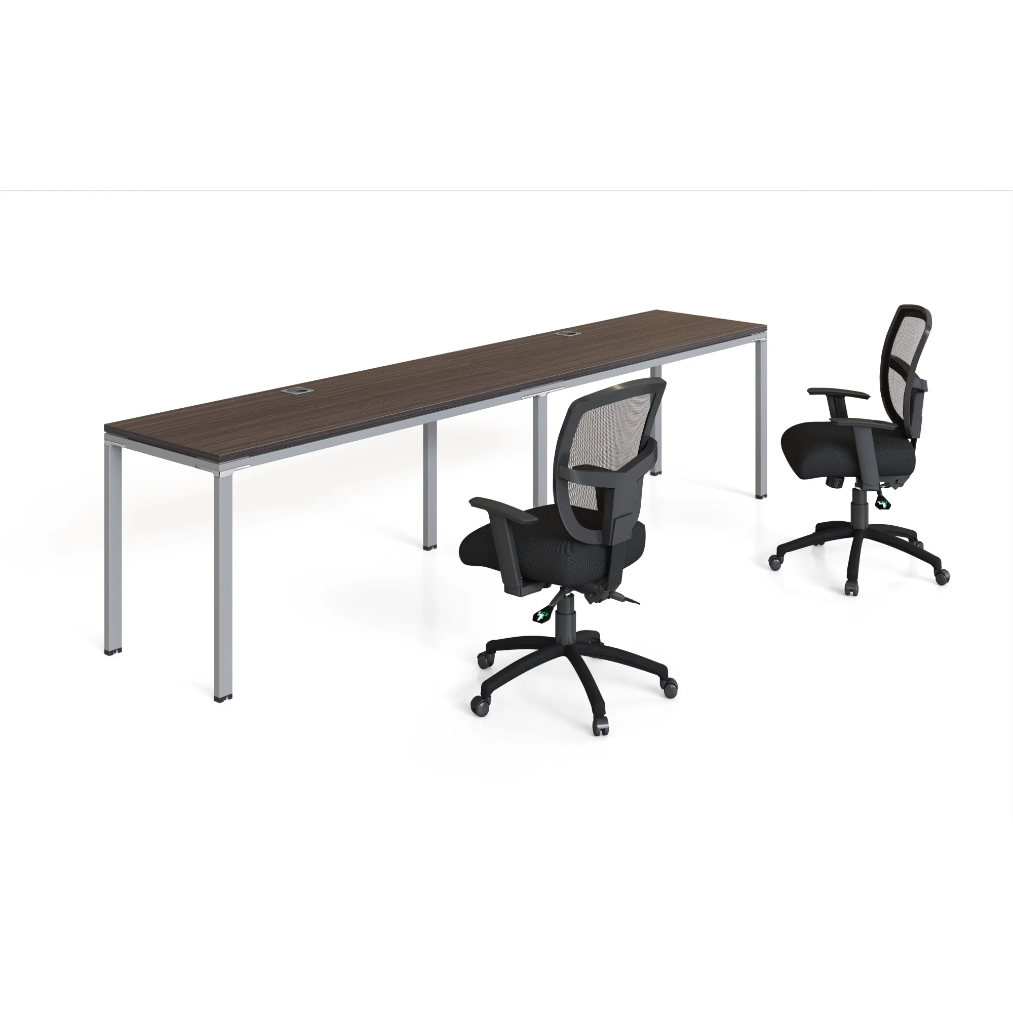 Boss Office Products Simple System Workstation Double Desks, 132