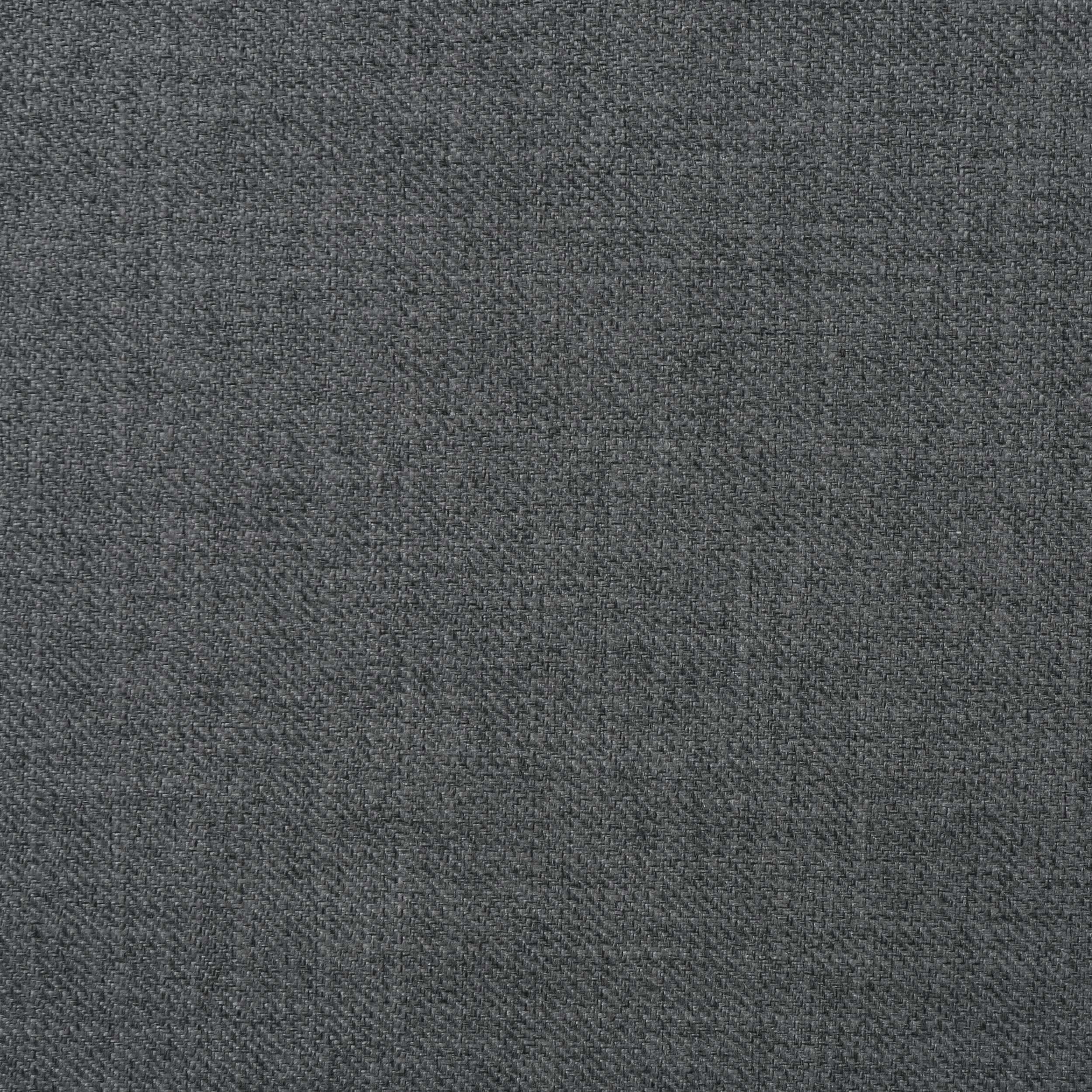 Noble House Sarahbella Fabric Loveseat with Nailhead, Dark Gray