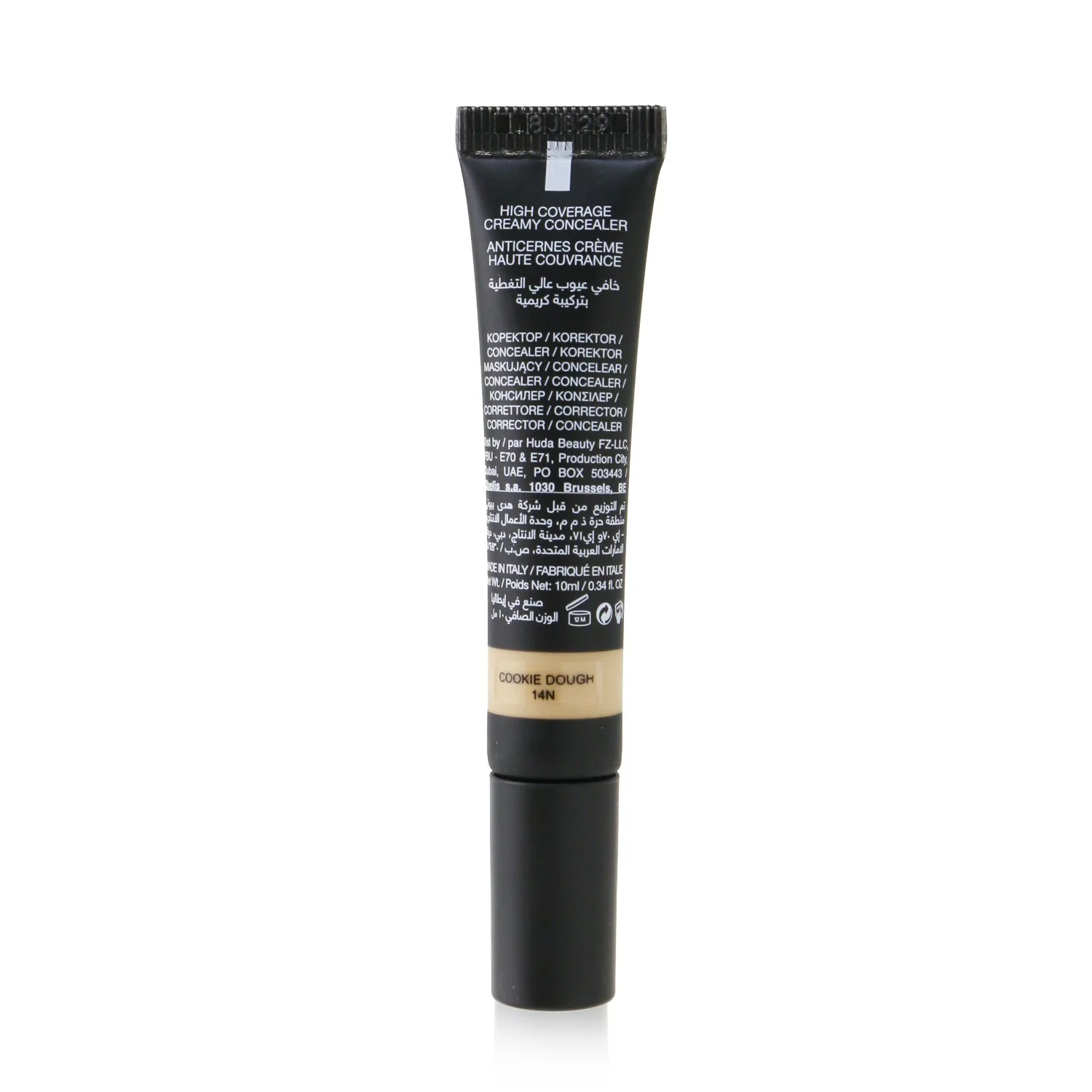 Huda Beauty The Overachiever Concealer - # 10N Coconut Flakes  10ml/0.34oz