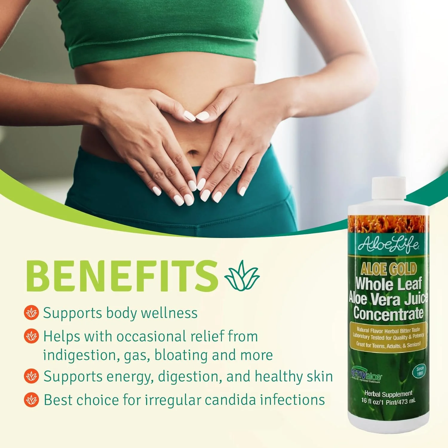 Aloe Life Aloe Life  Aloe Vera Juice Concentrate, 16 oz