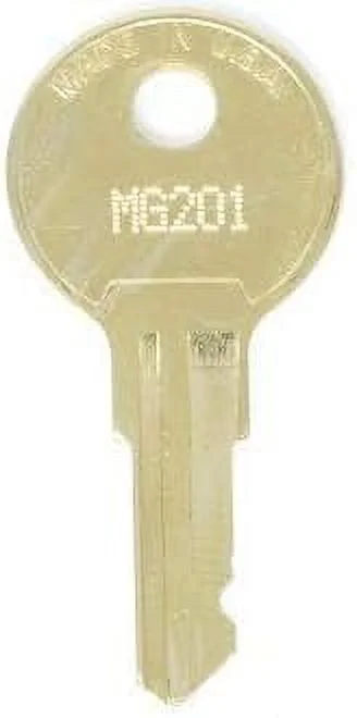 Allsteel File Cabinet Key Replaced- Pair