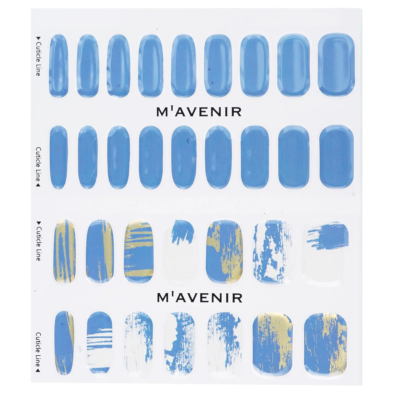Mavenir Nail Sticker (Assorted Colour) - # Lollipops Nail  32pcs