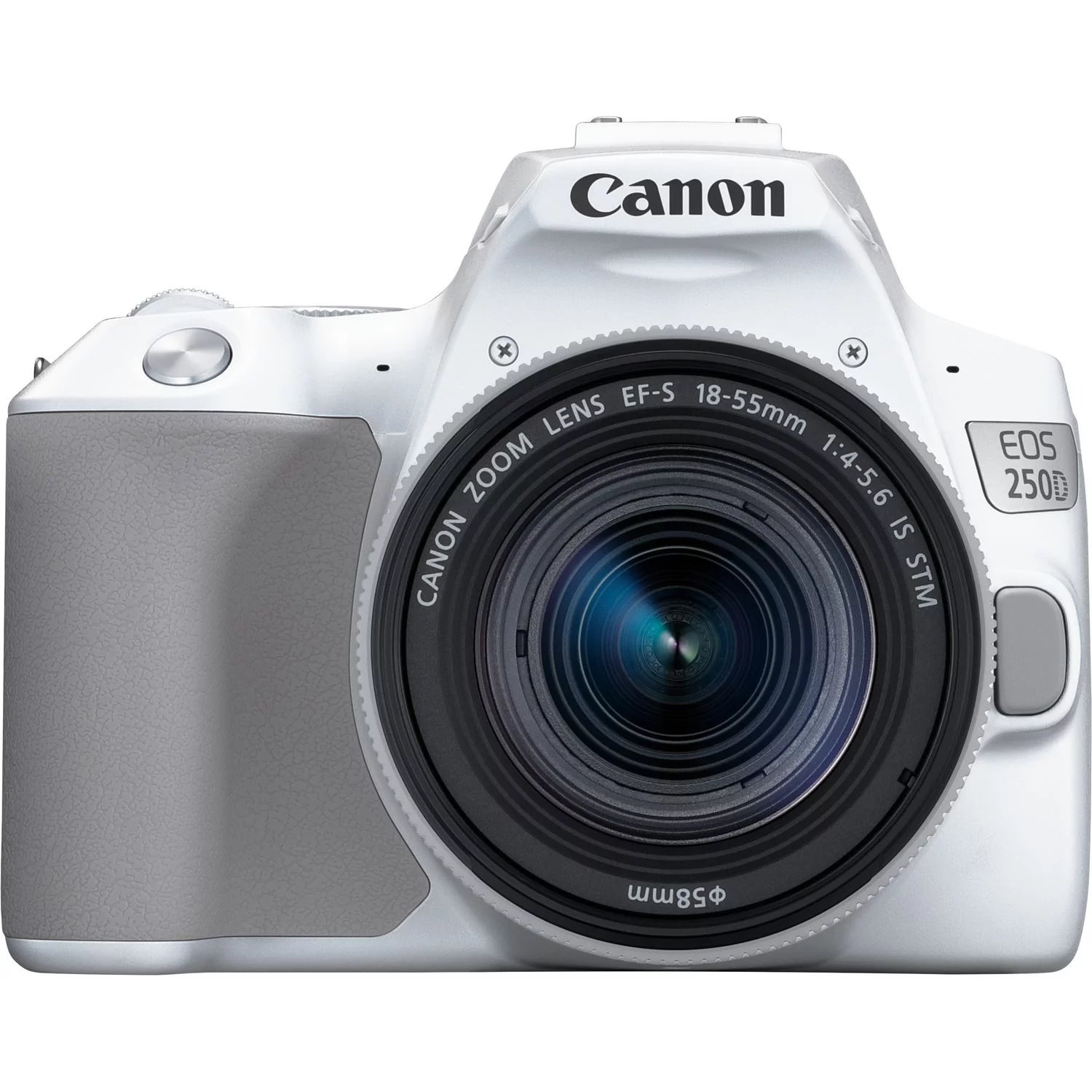 Canon EOS 250D / Rebel SL3 DSLR Camera with 18-55mm Lens (White)