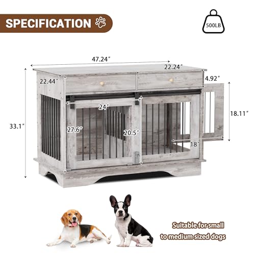Dog Furniture Crate, 47