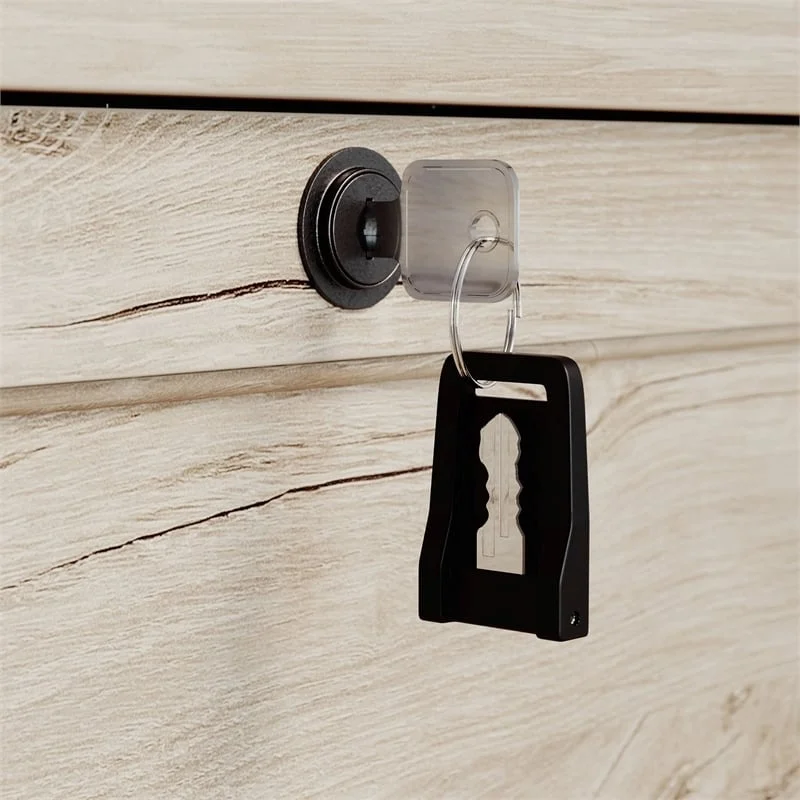 UrbanPro Traditional Engineered Wood Lateral File Cabinet in Oak