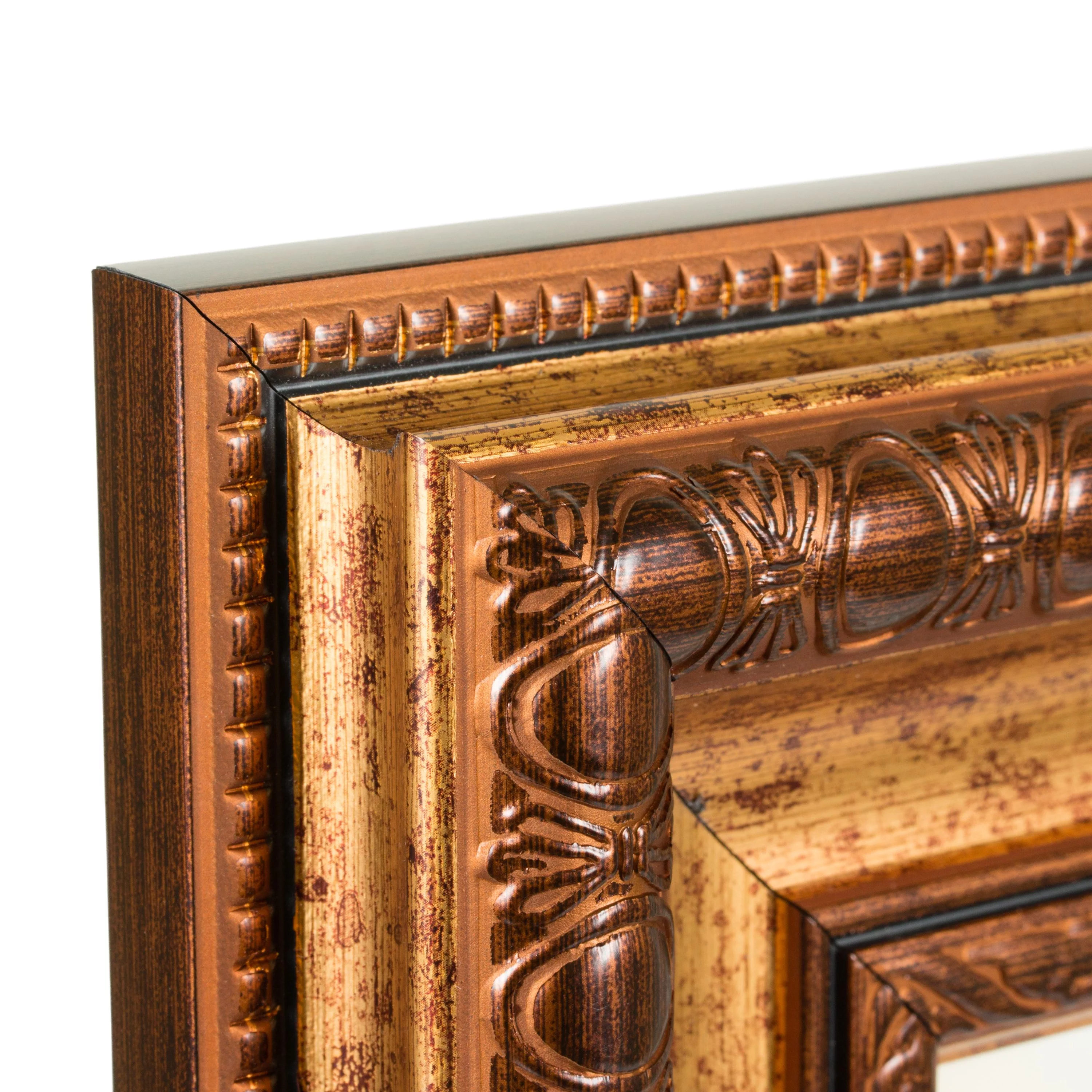 Craig Frames Arqadia Gothic, 16x24 inch Picture Frame, Aged Gold