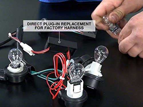 Raxiom Tail Light Sequencer Harness Kit with Tuning Plug and Play Wire Fits Mustang 1996-2004 Excluding 1999-2001 Cobra