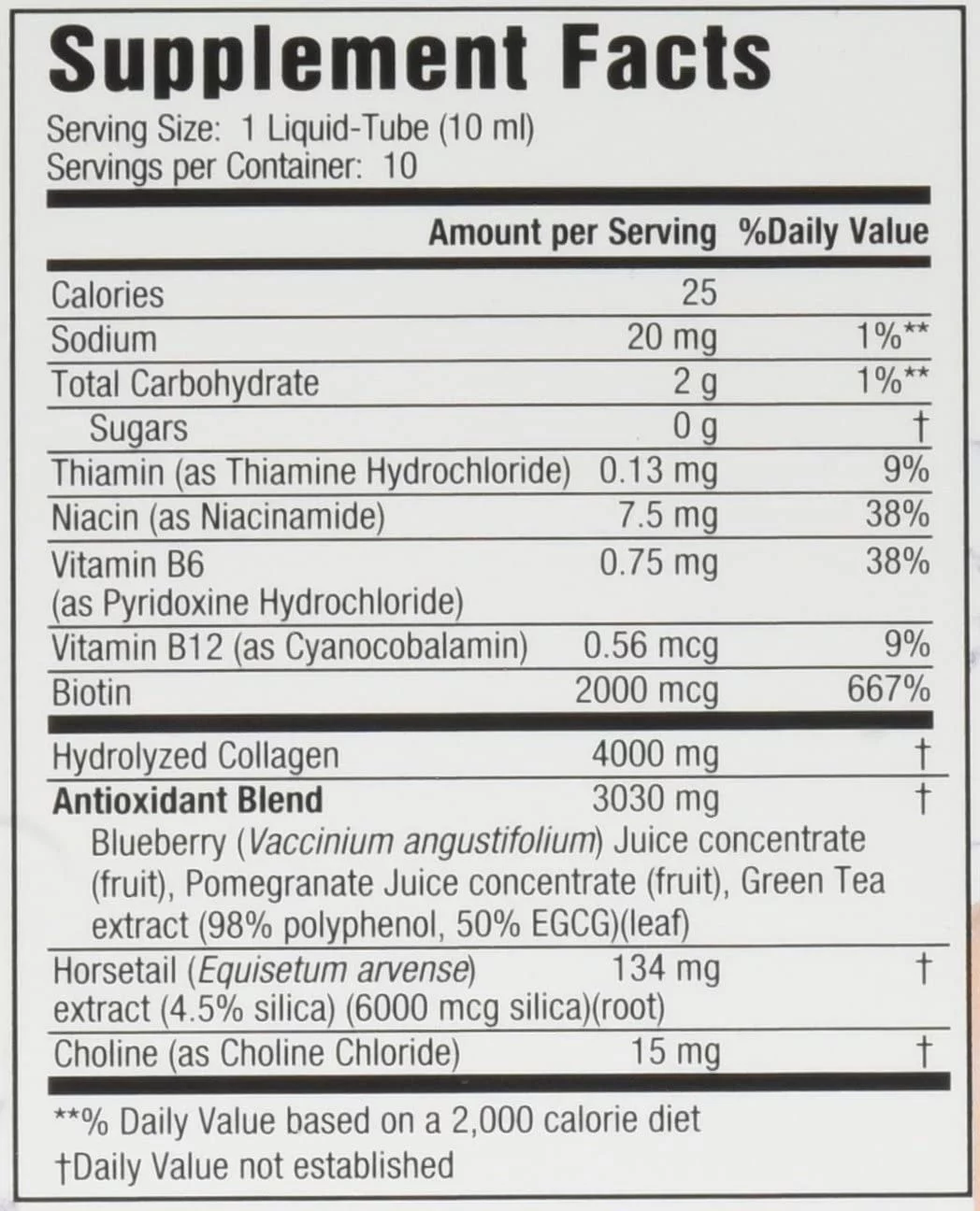 Applied Nutrition Liquid Collagen Skin Revitalization, Strawberry & Kiwi 10 ea (Pack of 6)