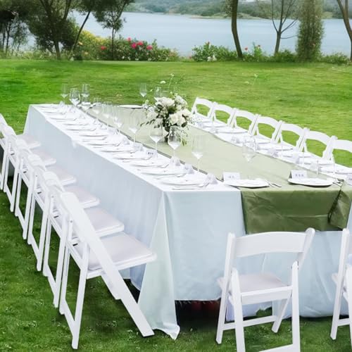 White 4 PCS Lightweight Resin Folding Chairs with Padding Unleash Comfort Foldable Chair and Durability, Commercial-Grade 800 lbs Capacity-Stackable Chairs for Upscale Events