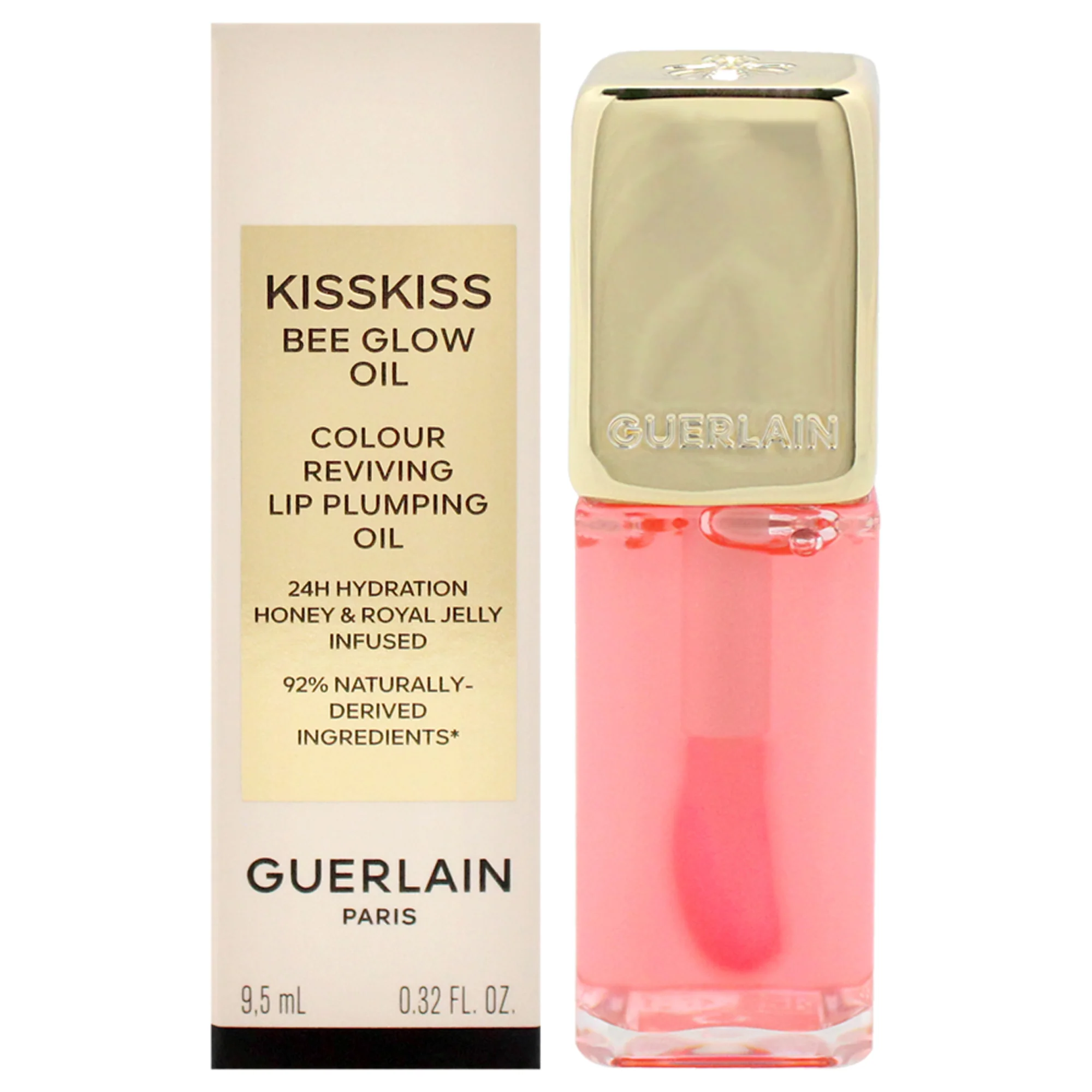 Guerlain Kiss Kiss Bee Glow Oil - 258 Rose Glow by Guerlain for Women - 0.3 oz Lip Oil