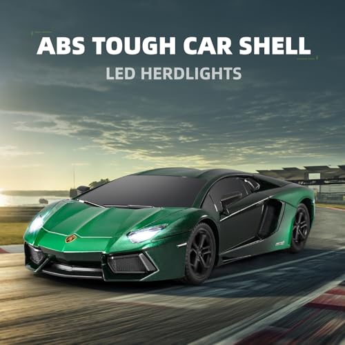 MIEBELY Lamboghini RC Car - 1:24 Scale Lambo Toy Car 3.7V 500mAh, Sián Fast Remote Control Car for Boys 8-12, Rc Race Car Model Birthday Gifts for Kids Adults Boys Girls Age 6-12 Year Old