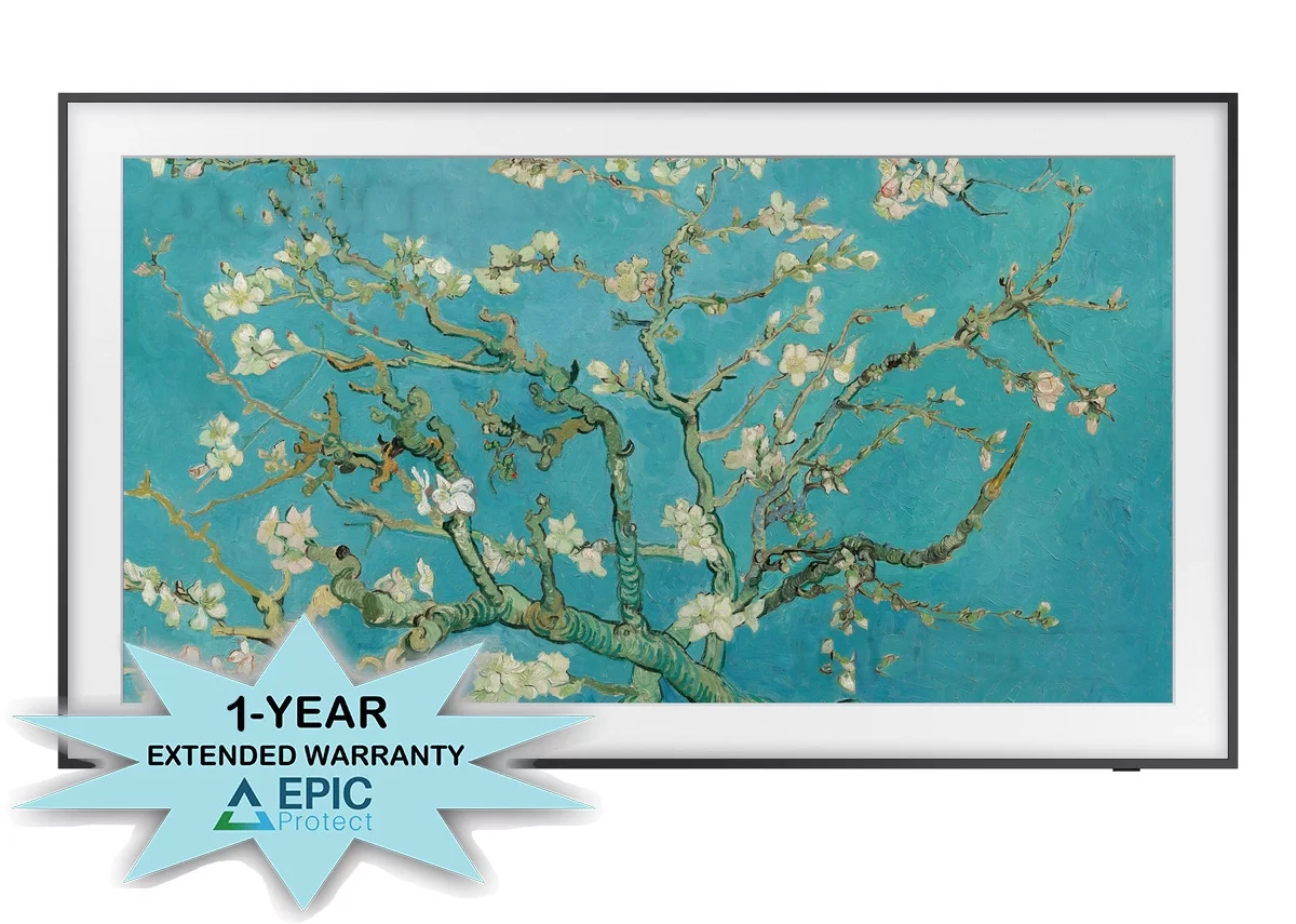 SAMSUNG 65-Inch Class QLED The Frame Series - Quantum HDR Smart TV with an Additional 1 Year Coverage by Epic Protect (2022)