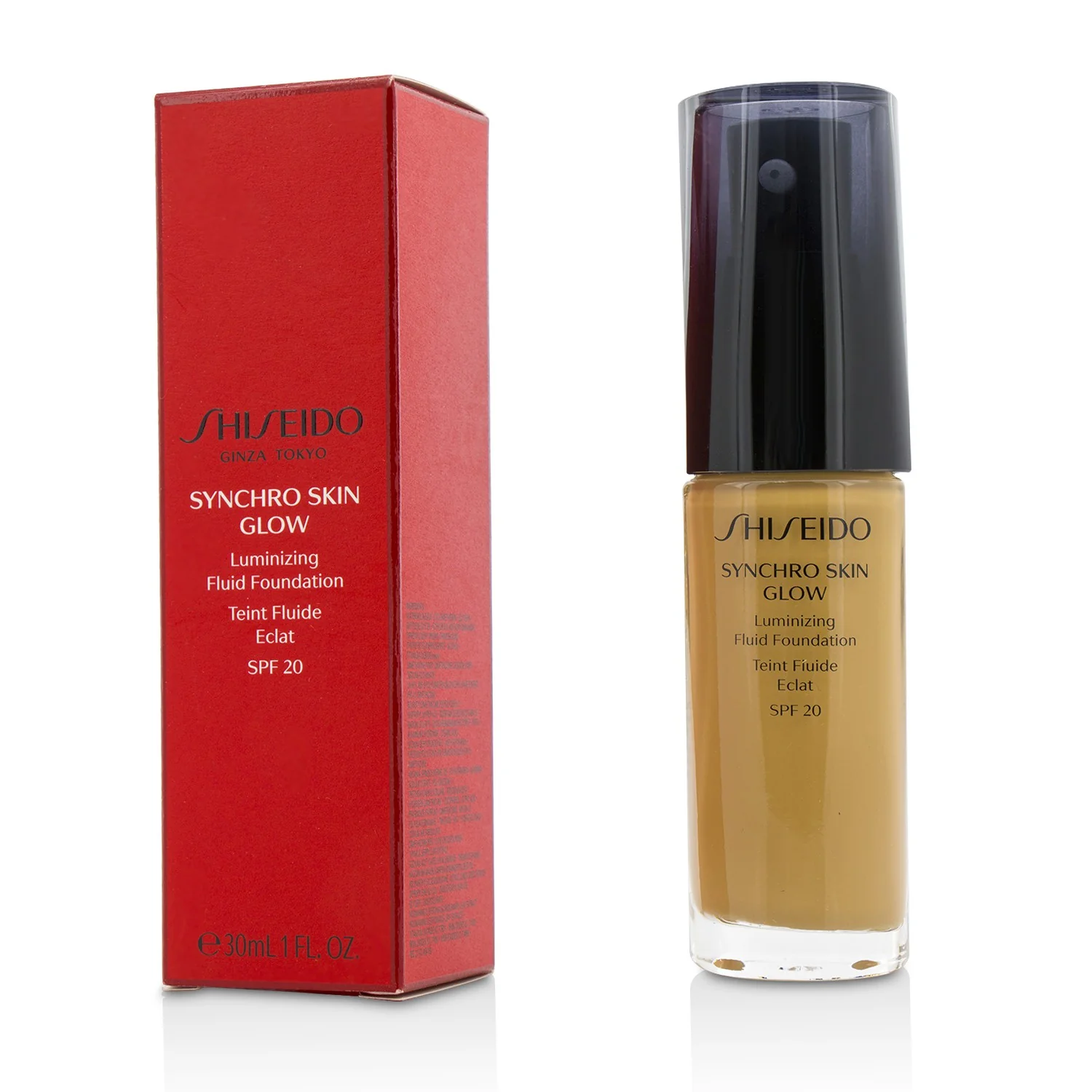 Shiseido Synchro Skin Glow Luminizing Fluid Foundation SPF 20 - # Neutral 2  30ml/1oz