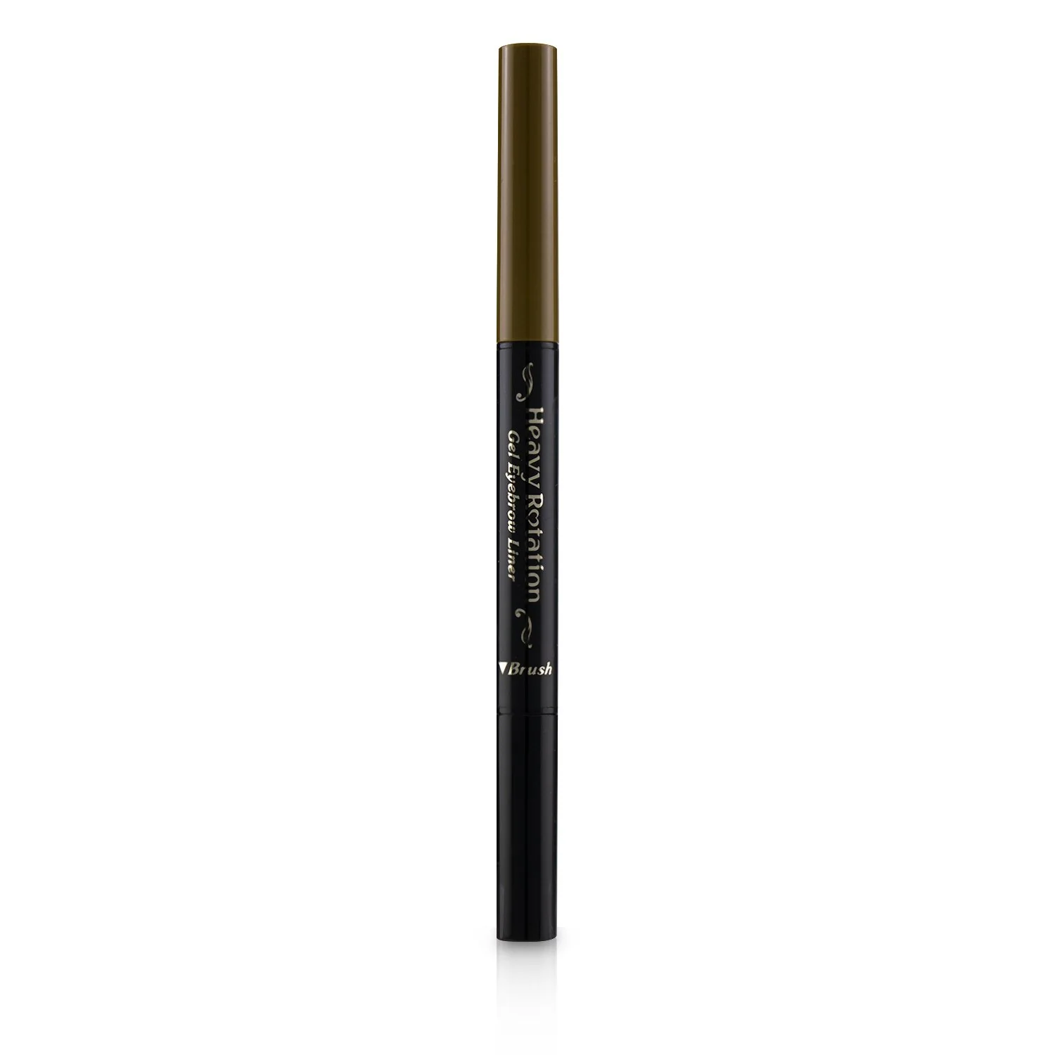 KISS ME Heavy Rotation Gel Waterproof Eyebrow Liner - # 02 Dark Brown  0.1g/0.004oz