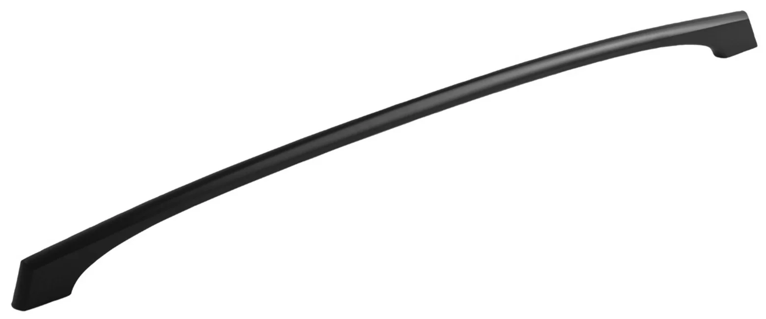 Hickory Hardware P3375-MB 18 in. Center to Center Greenwich Collection Pull, Matte Black Finish