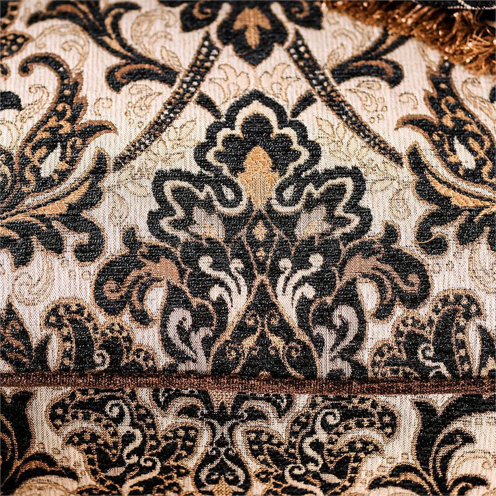 Furniture of America Conall Traditional Faux Leather Cushioned Loveseat in Brown