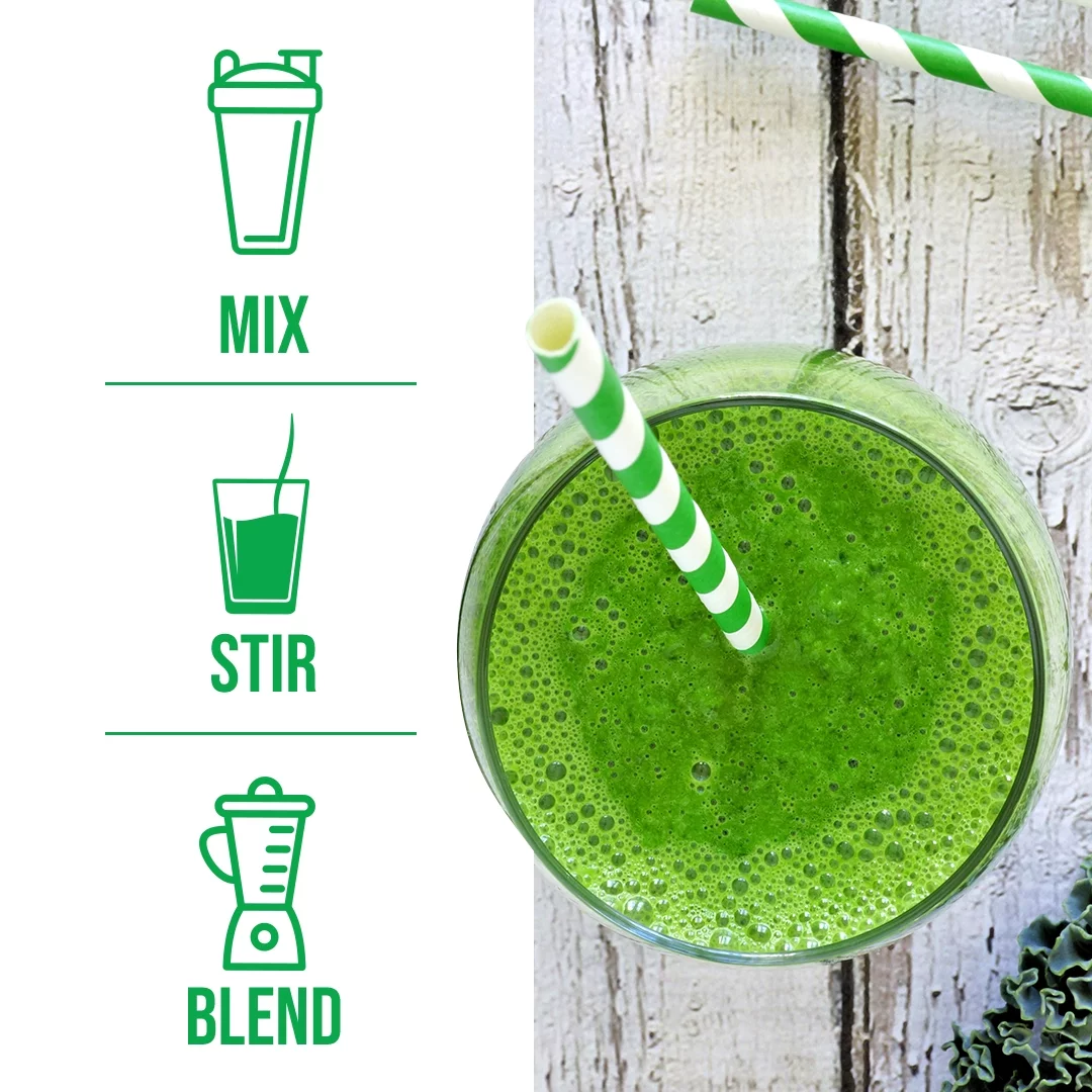 GoBiotix Super Greens Powder N' Super Reds Powder | Non-GMO | Digestive Health