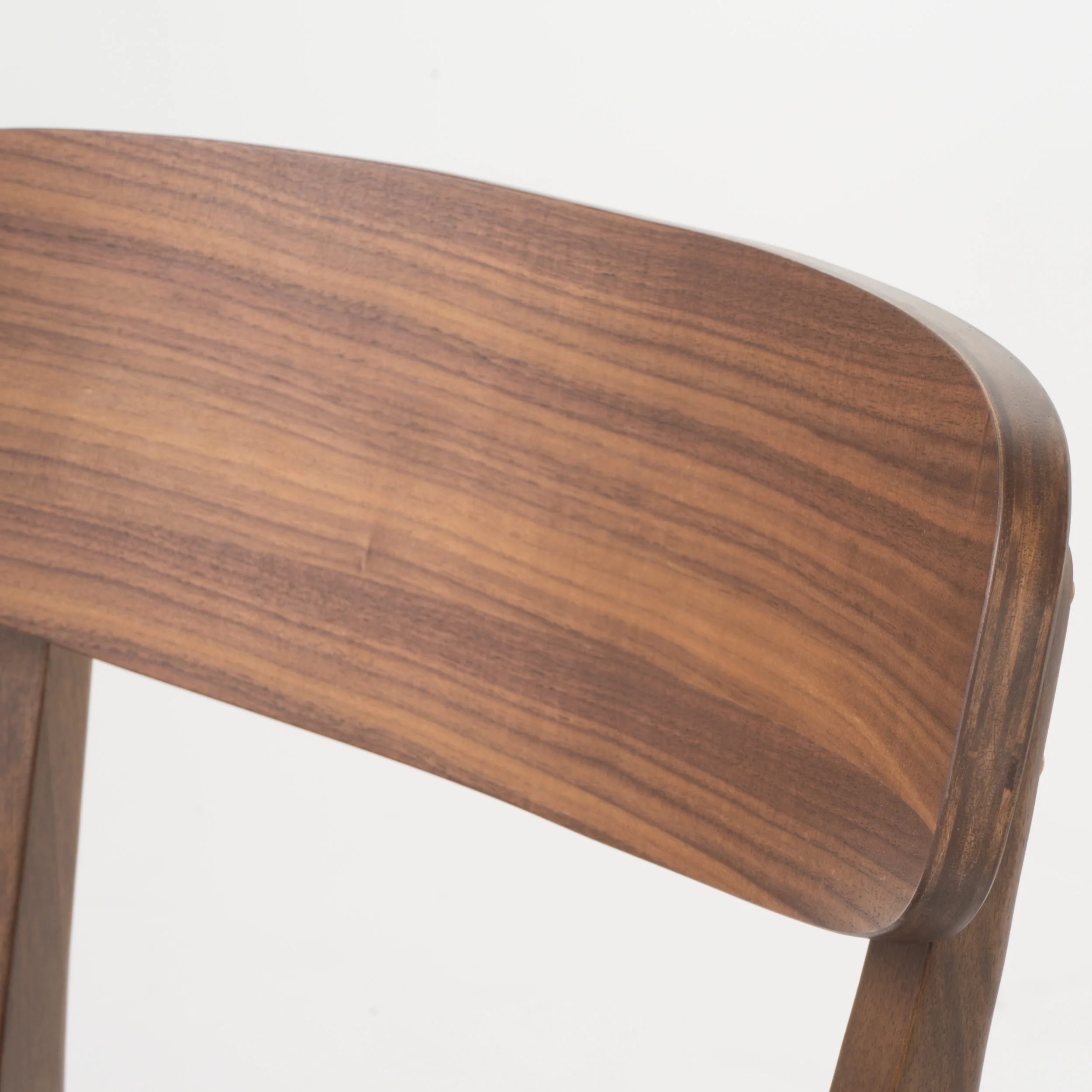 Noble House Harper Mid-Century Modern 5 Piece Dining Set, Dark Gray and Walnut