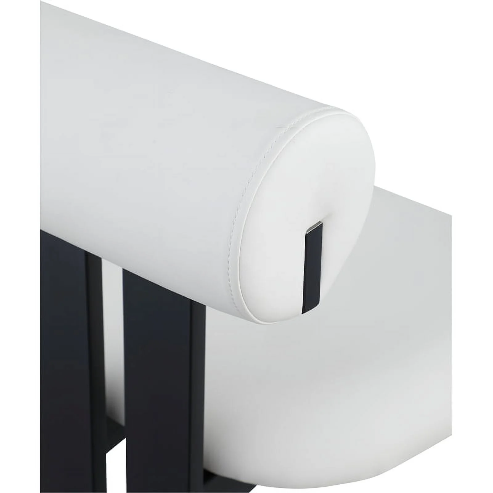 Meridian Furniture Dario Cream Vegan Leather Dining Chair (Set of 2)