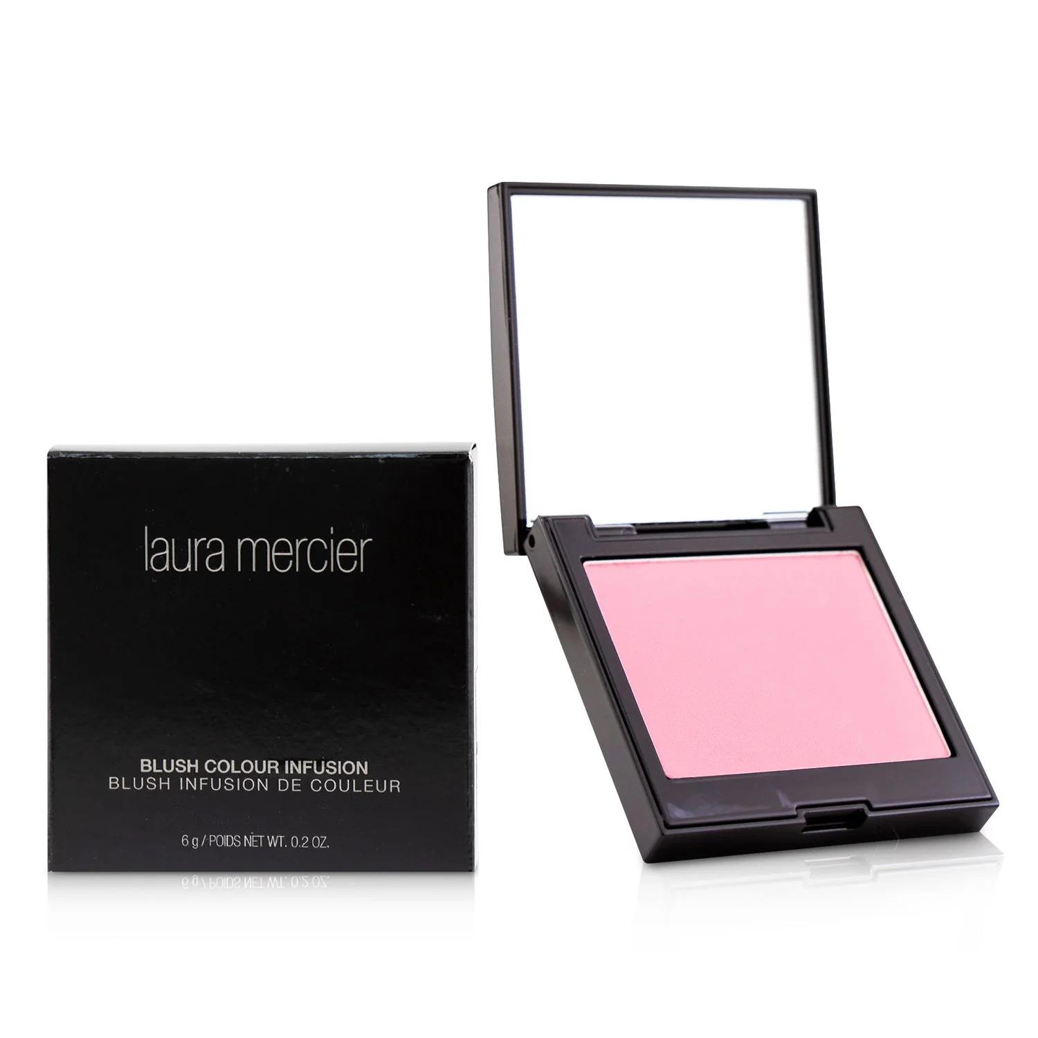 Laura Mercier Blush Colour Infusion - # Strawberry (Matte Bright Pink) (Unboxed)  6g/0.02oz