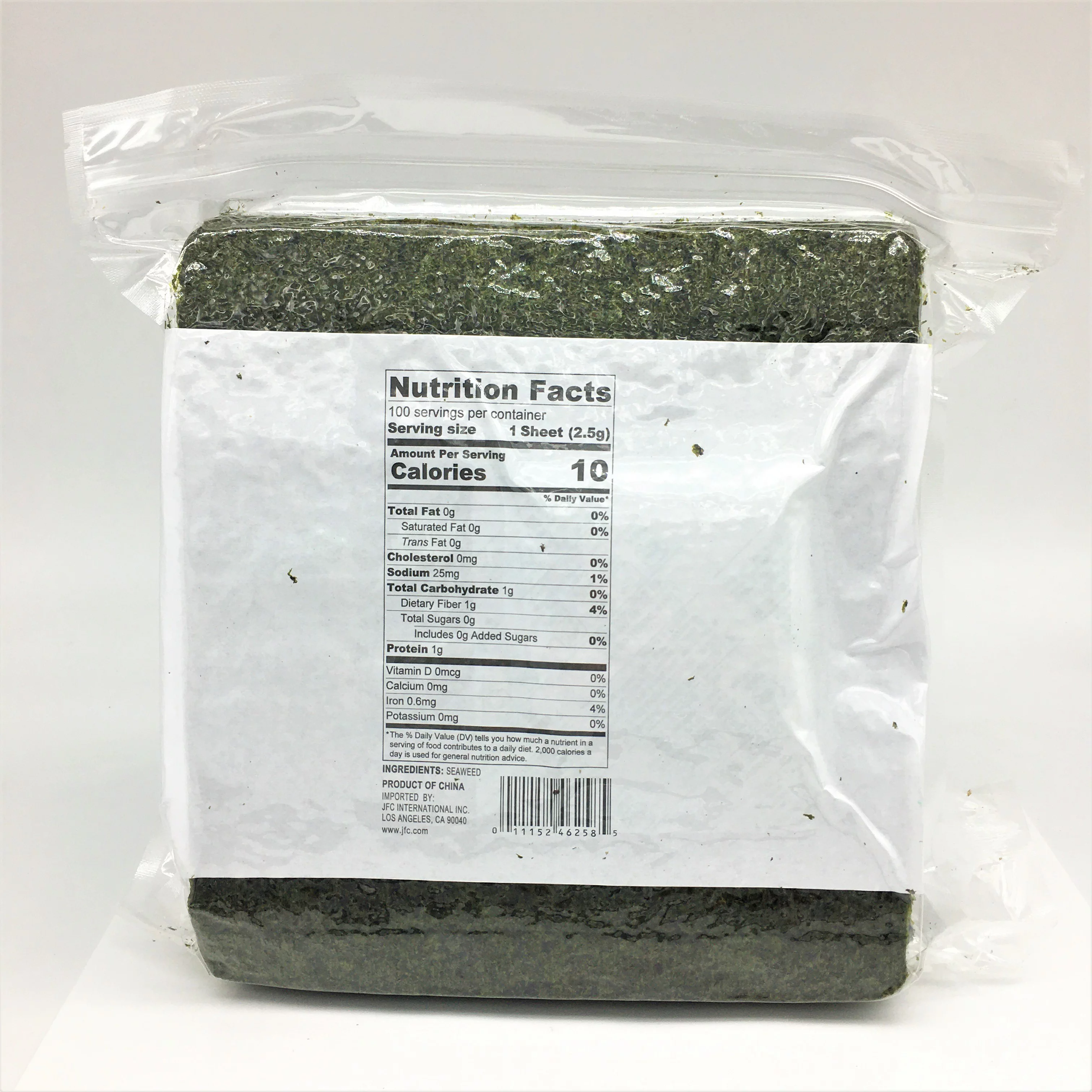 J-Basket Deluxe Sushi Nori Roasted Seaweed 100 Full Sheets 8.8oz /250g