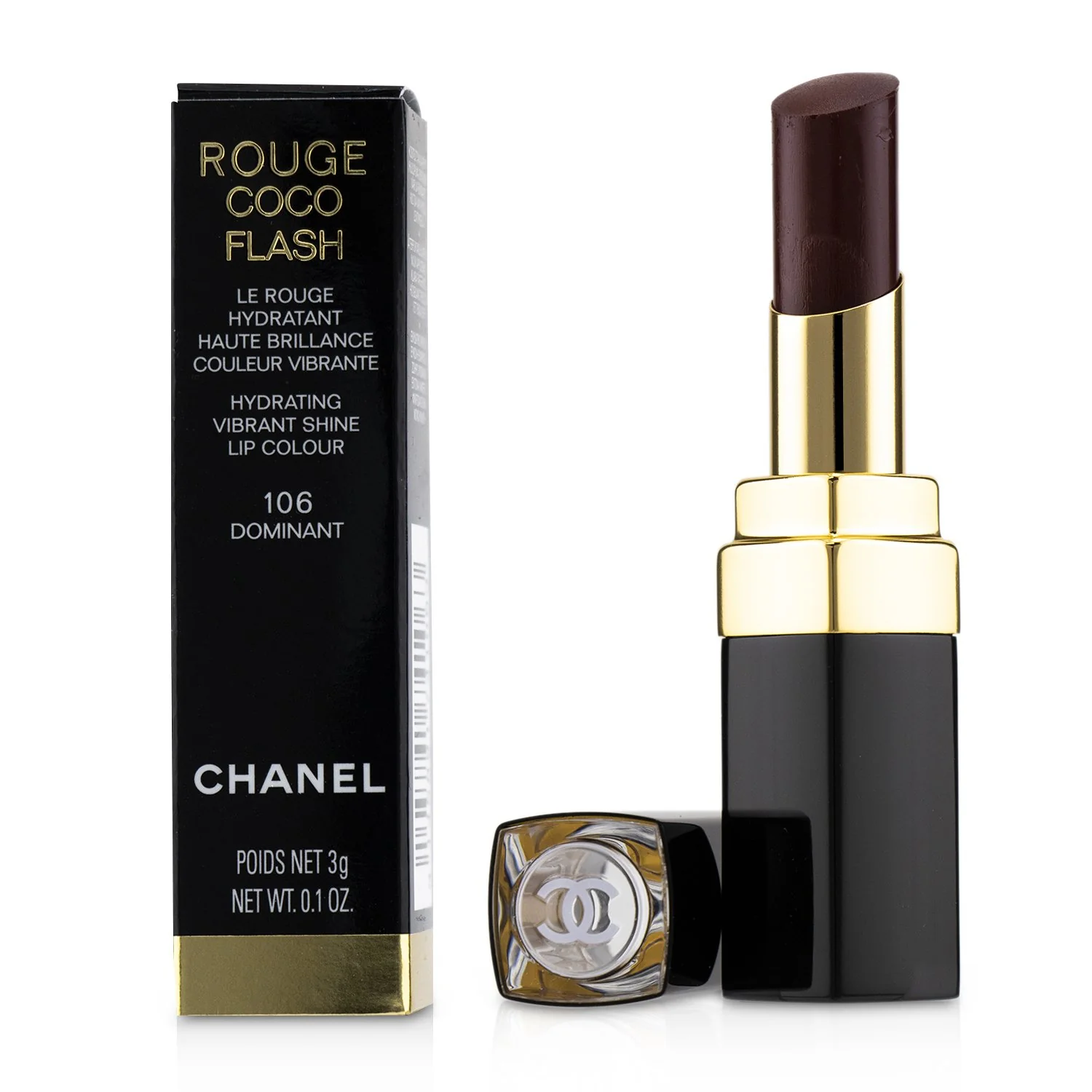Chanel Rouge Coco Flash Hydrating Vibrant Shine Lip Colour - # 142 Crush  3g/0.1oz