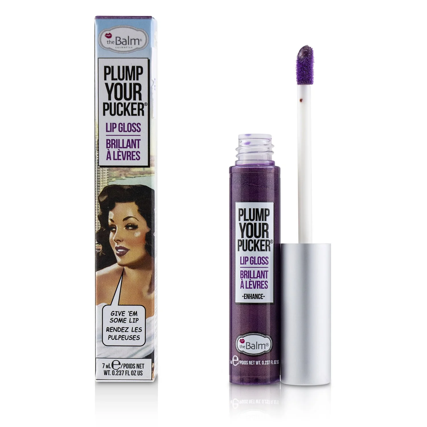 TheBalm Plum Your Pucker Lip Gloss - # Extravagant  7ml/0.237oz