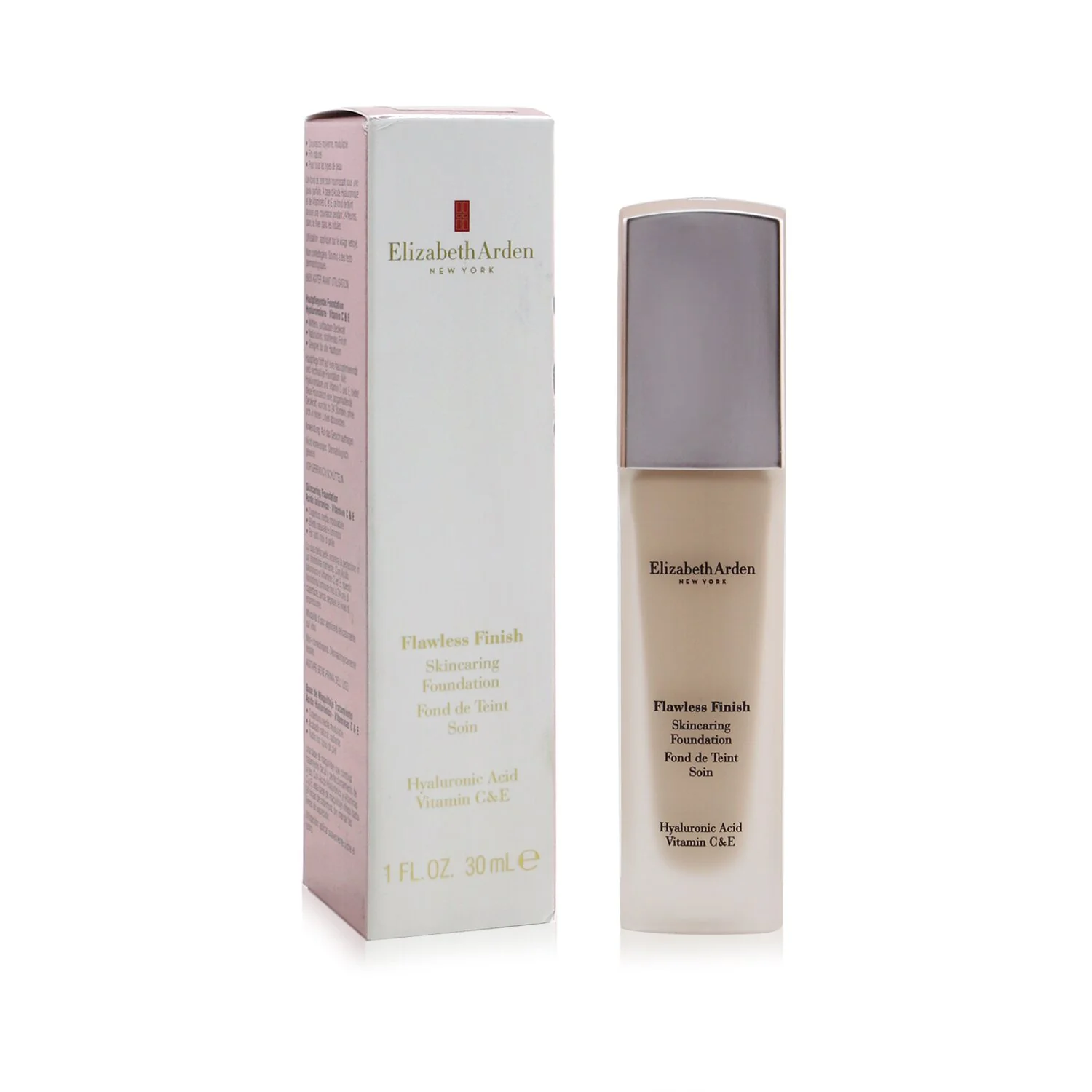 Elizabeth Arden Flawless Finish Skincaring Foundation - # 210N (Light Skin With Peach Undertones)  30ml/1oz