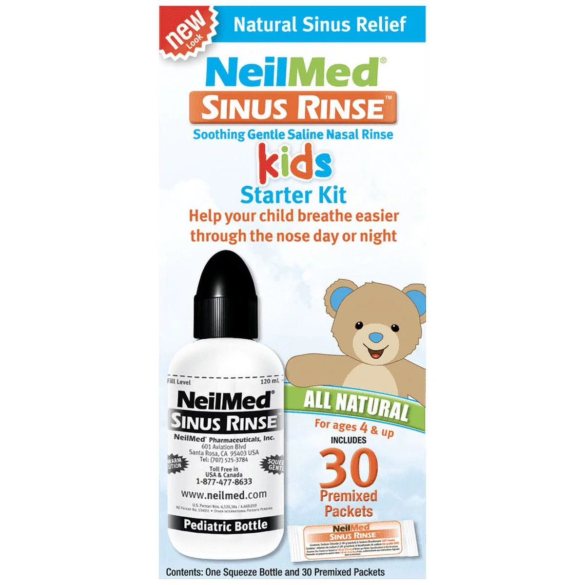 NeilMed Sinus Rinse Pediatric Starter Kit 1 Each (Pack of 2)
