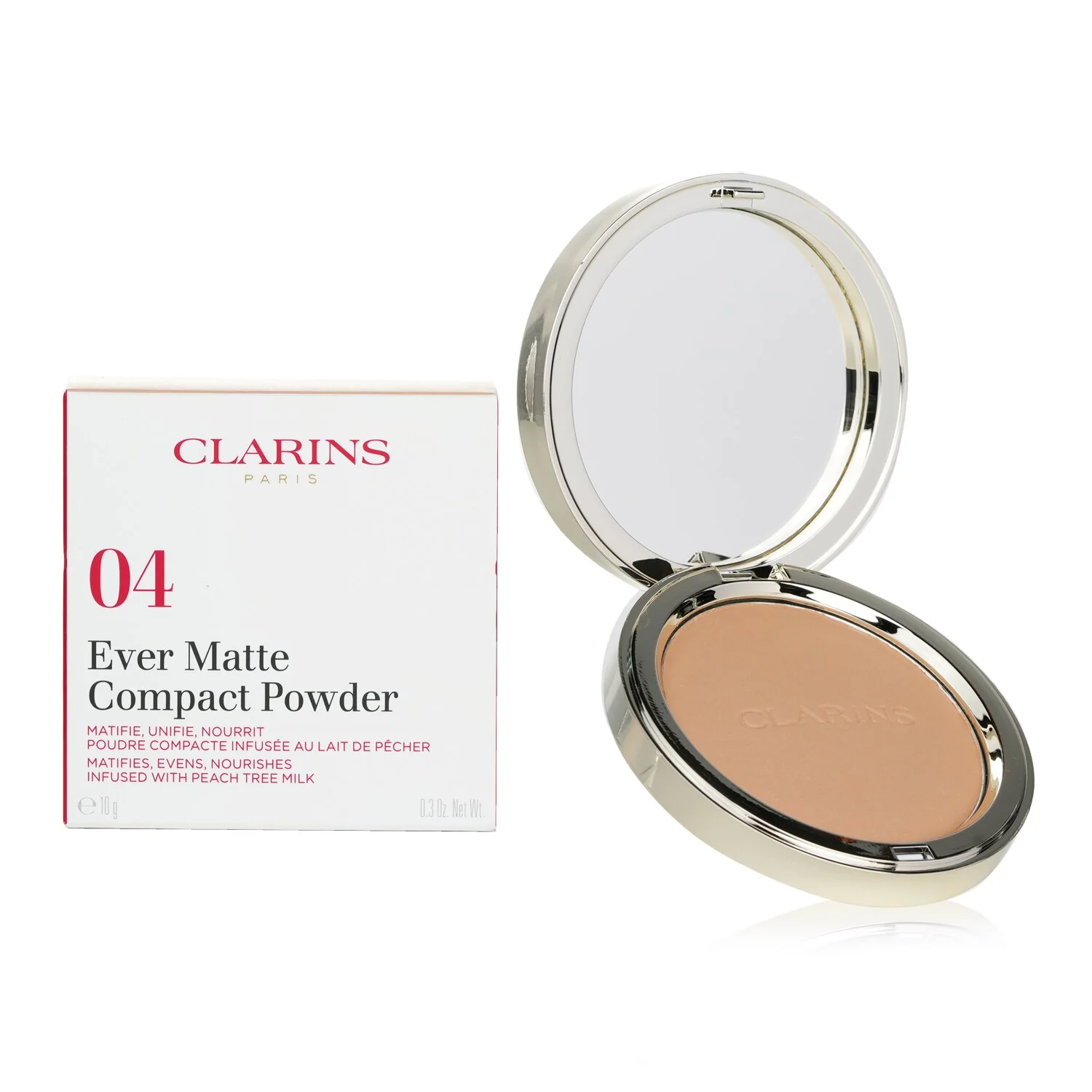 Clarins Ever Matte Compact Powder - # 05 Medium Deep  10g/0.3oz