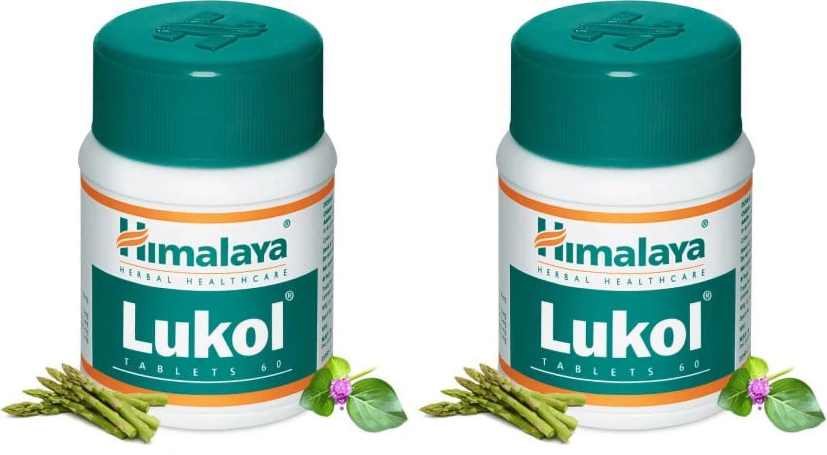 PACK OF 2 X Himalaya Lukol 60 Tablet