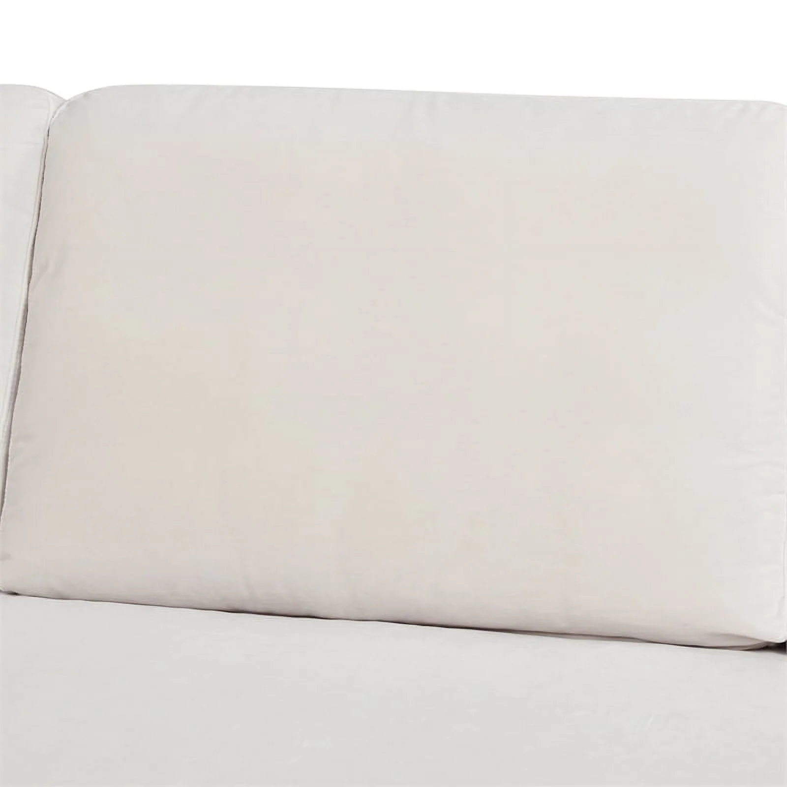 Knox Modern Farmhouse 3 Piece Velvet Arm Chair & Sofa Set in Beige